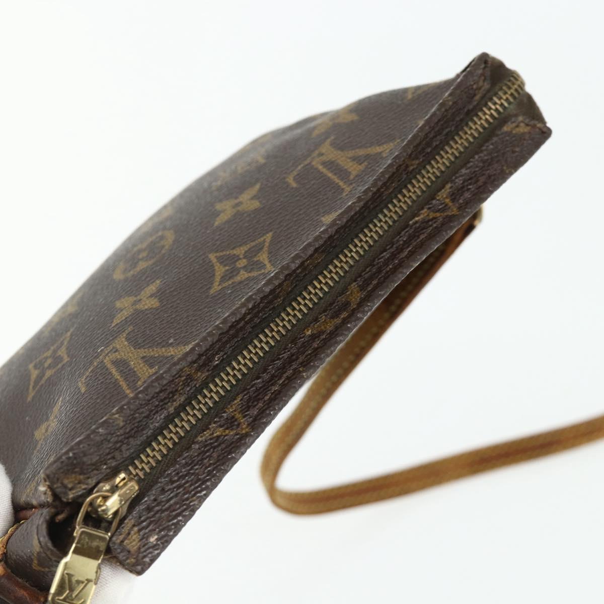 LOUIS VUITTON Monogram Isaac Mizrahi Pouch M99027 LV Auth bs34628