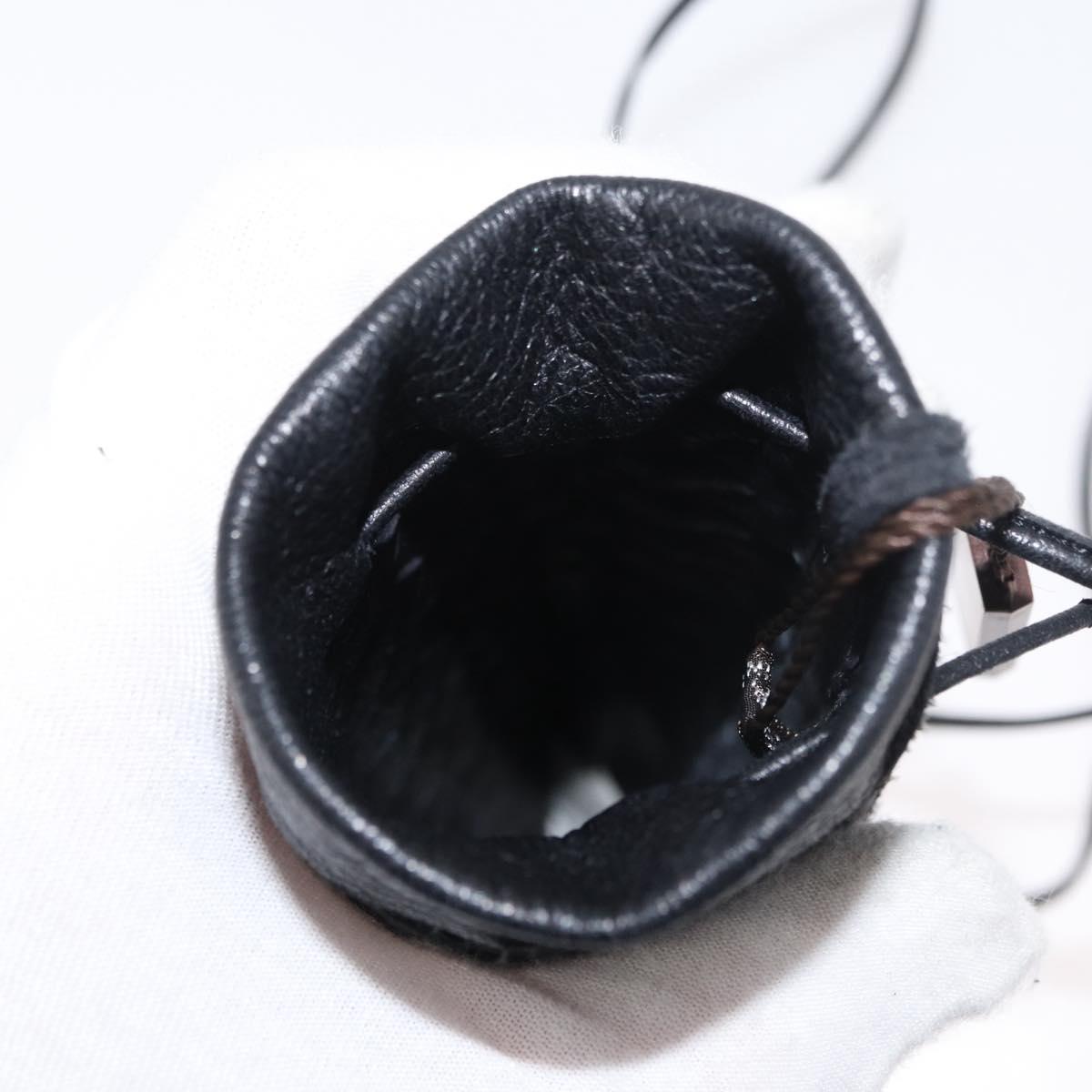 BOTTEGA VENETA INTRECCIATO Shoulder Pouch Leather Gray Auth bs34629A