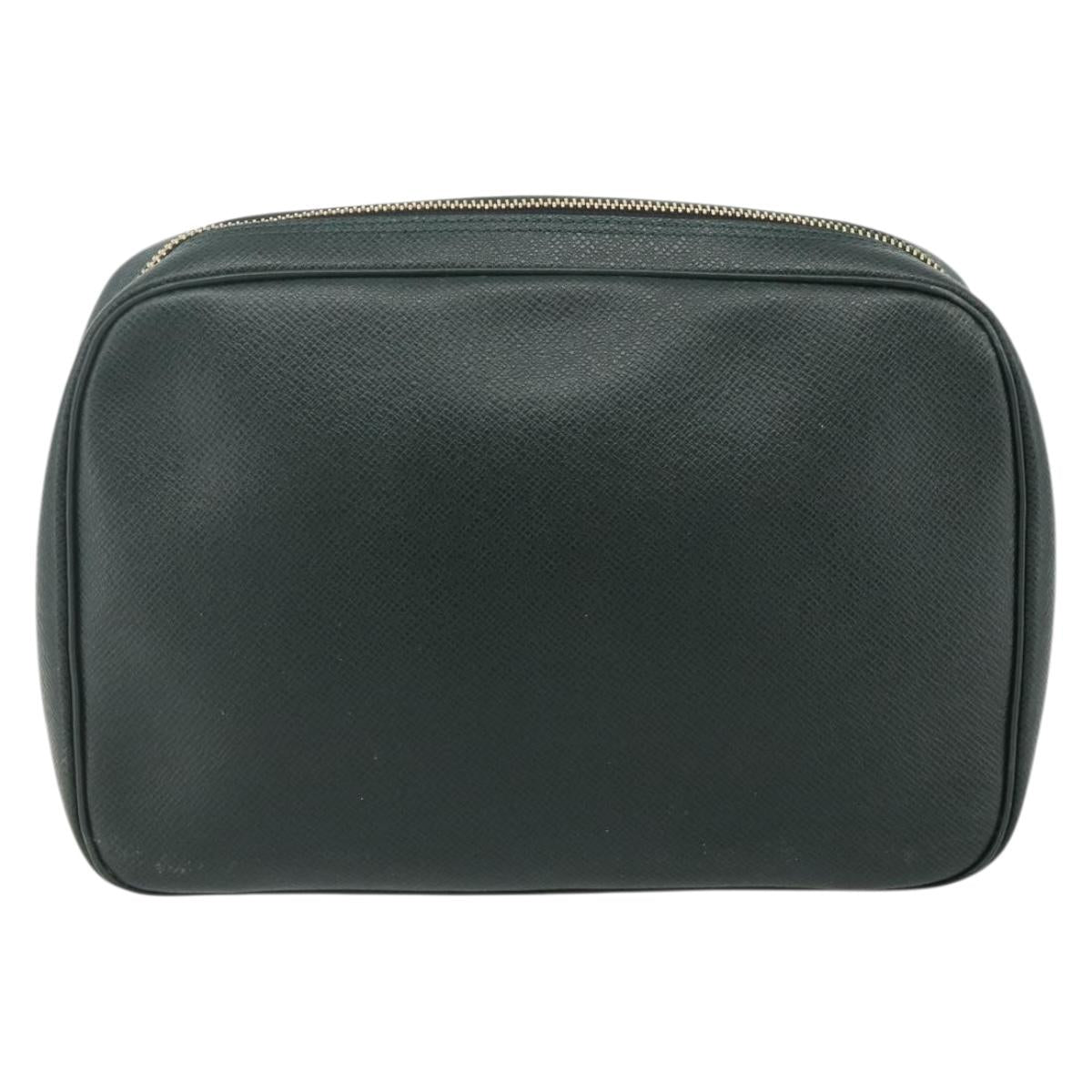 LOUIS VUITTON Taiga Trousse ToiletteGM Clutch Bag Epicea M30214 LV Auth bs34630