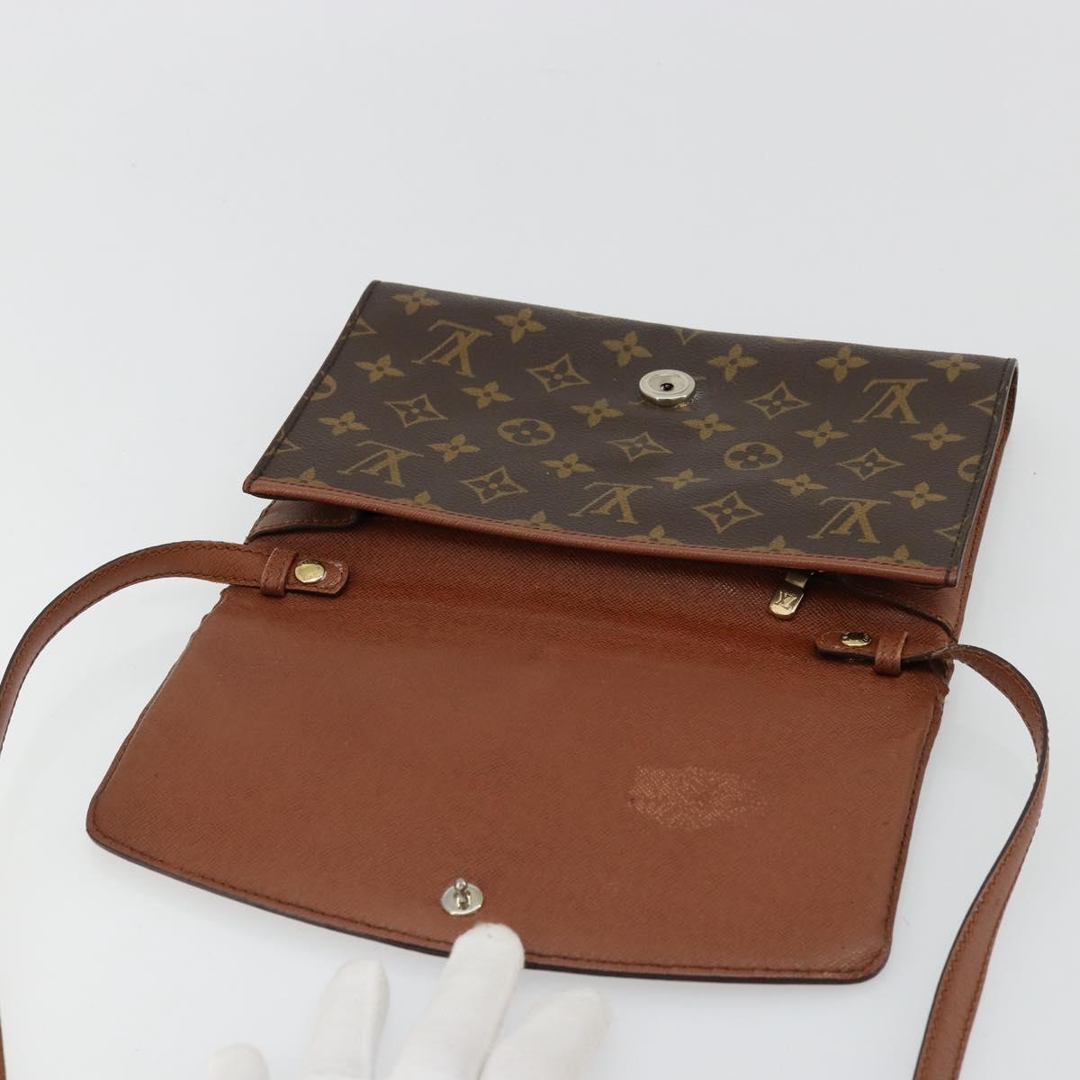 LOUIS VUITTON Monogram Bordeaux 24 Shoulder Bag M51798 LV Auth bs34664