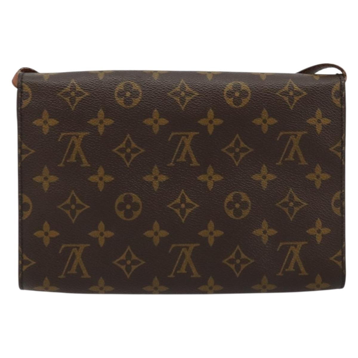 LOUIS VUITTON Monogram Bordeaux 24 Shoulder Bag M51798 LV Auth bs34664