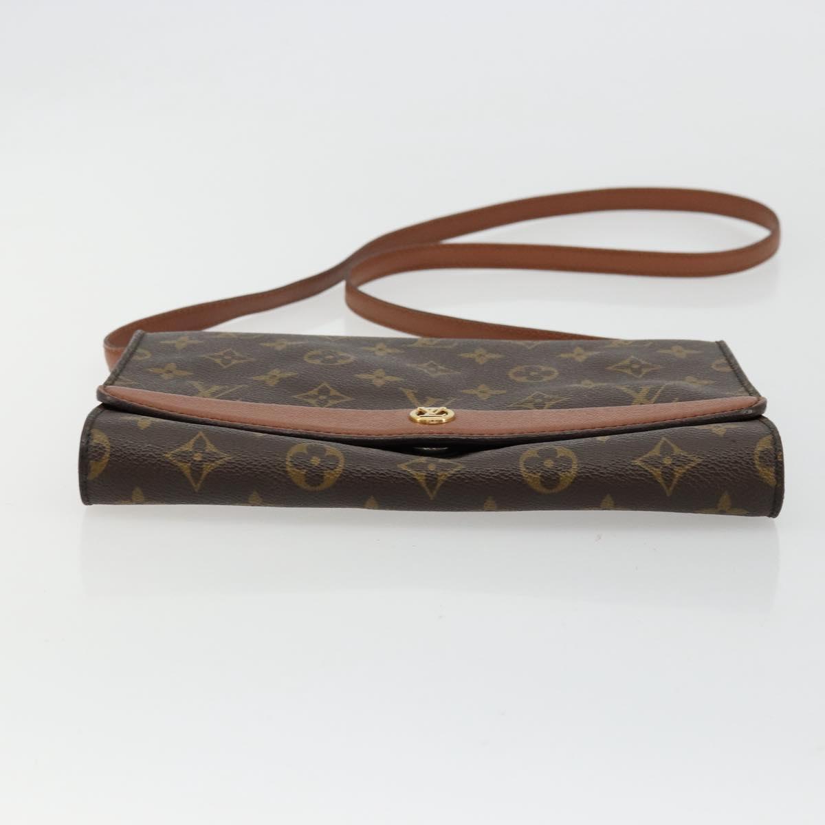 LOUIS VUITTON Monogram Bordeaux 24 Shoulder Bag M51798 LV Auth bs34664