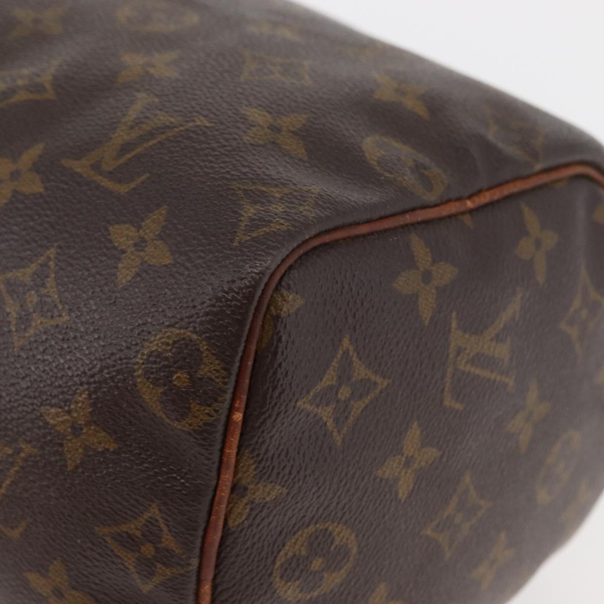 LOUIS VUITTON Monogram Speedy 25 Hand Bag M41528 LV Auth bs34665