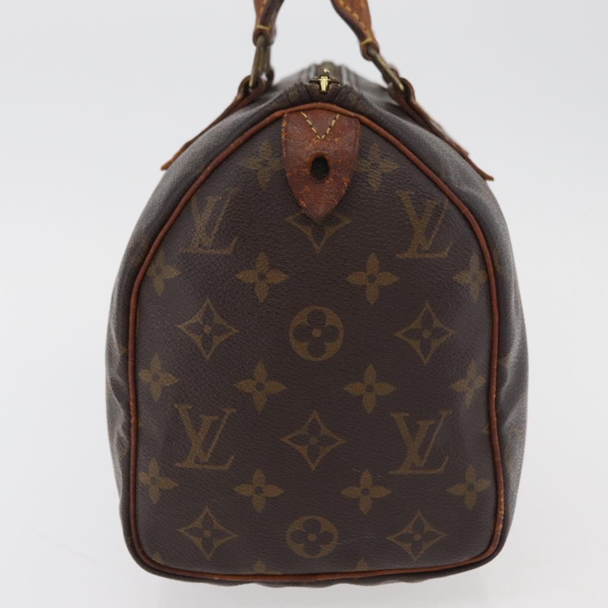 LOUIS VUITTON Monogram Speedy 25 Hand Bag M41528 LV Auth bs34665