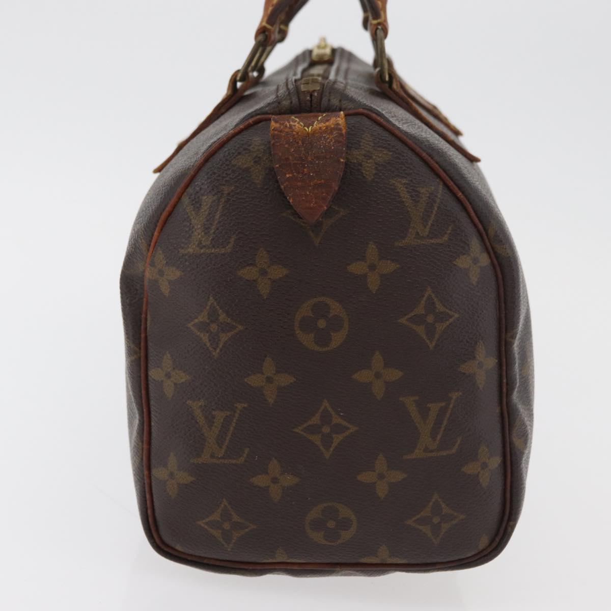 LOUIS VUITTON Monogram Speedy 25 Hand Bag M41528 LV Auth bs34665