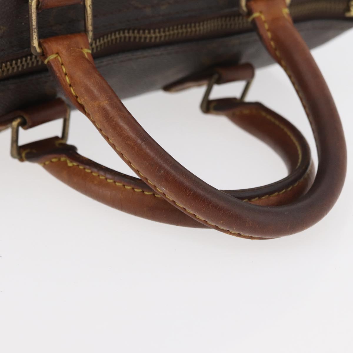 LOUIS VUITTON Monogram Speedy 25 Hand Bag M41528 LV Auth bs34665