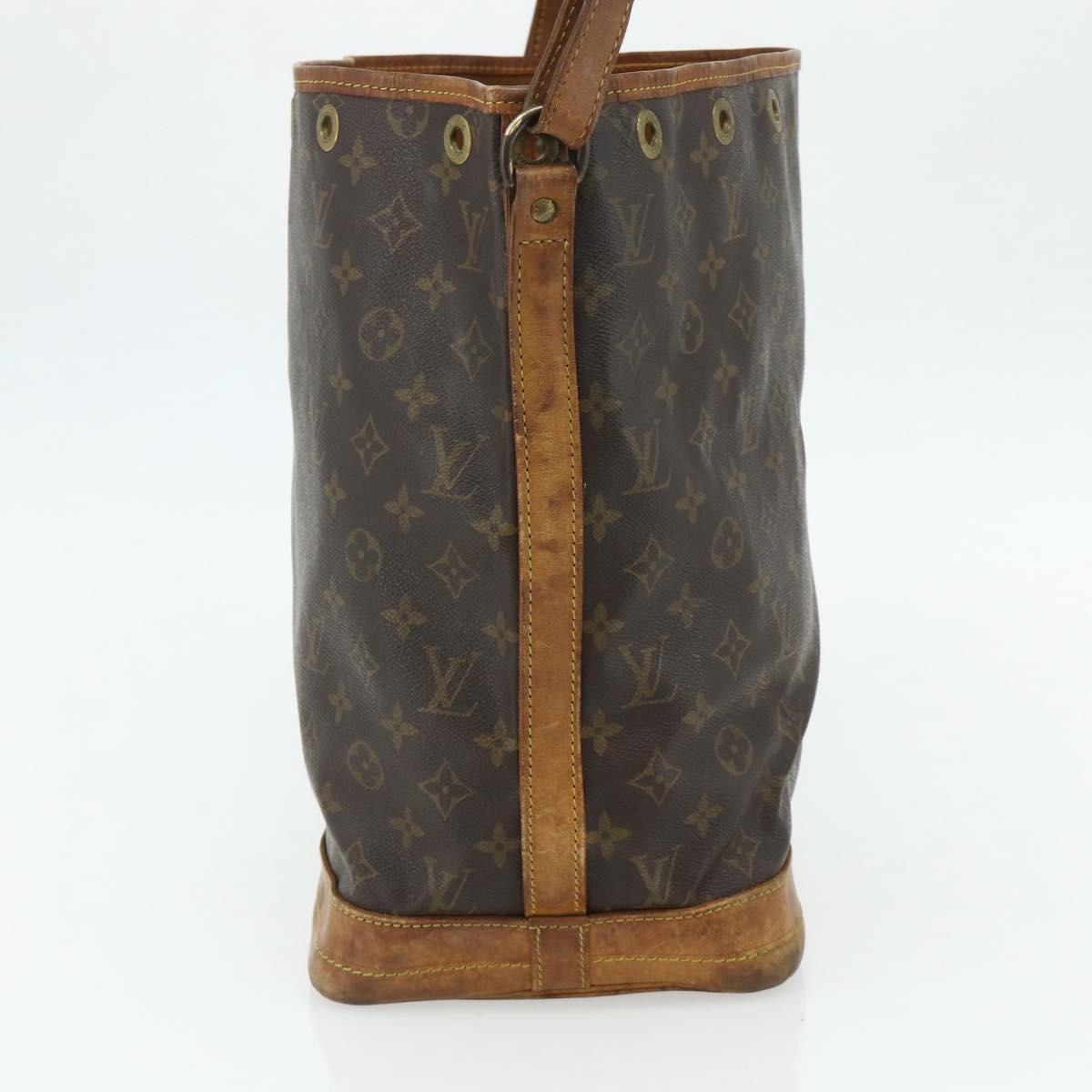 LOUIS VUITTON Monogram Noe Shoulder Bag M42224 LV Auth bs34697