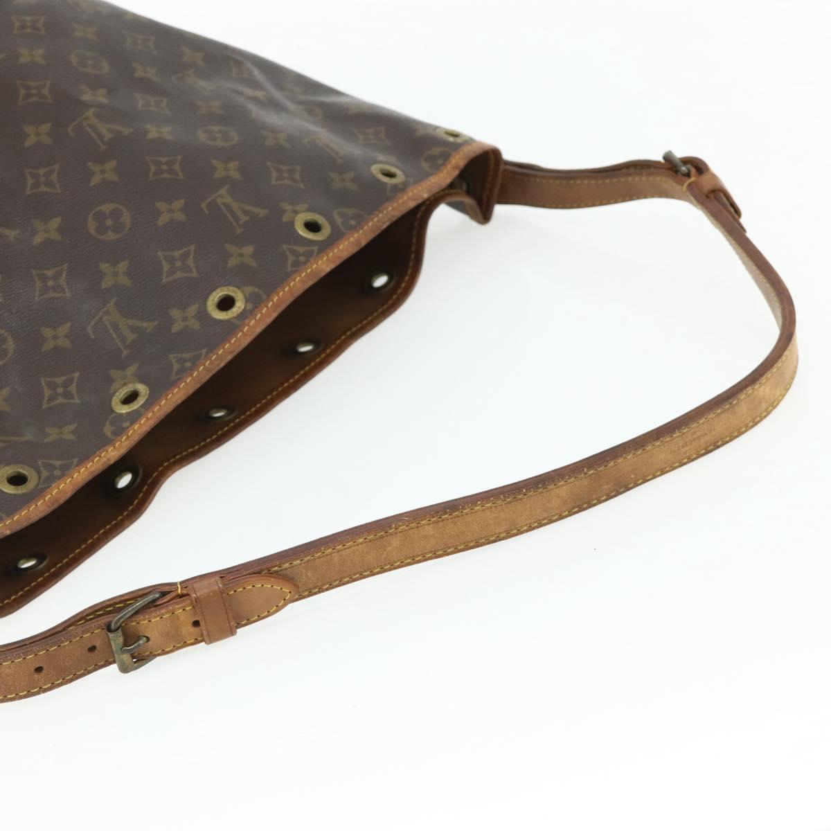 LOUIS VUITTON Monogram Noe Shoulder Bag M42224 LV Auth bs34697