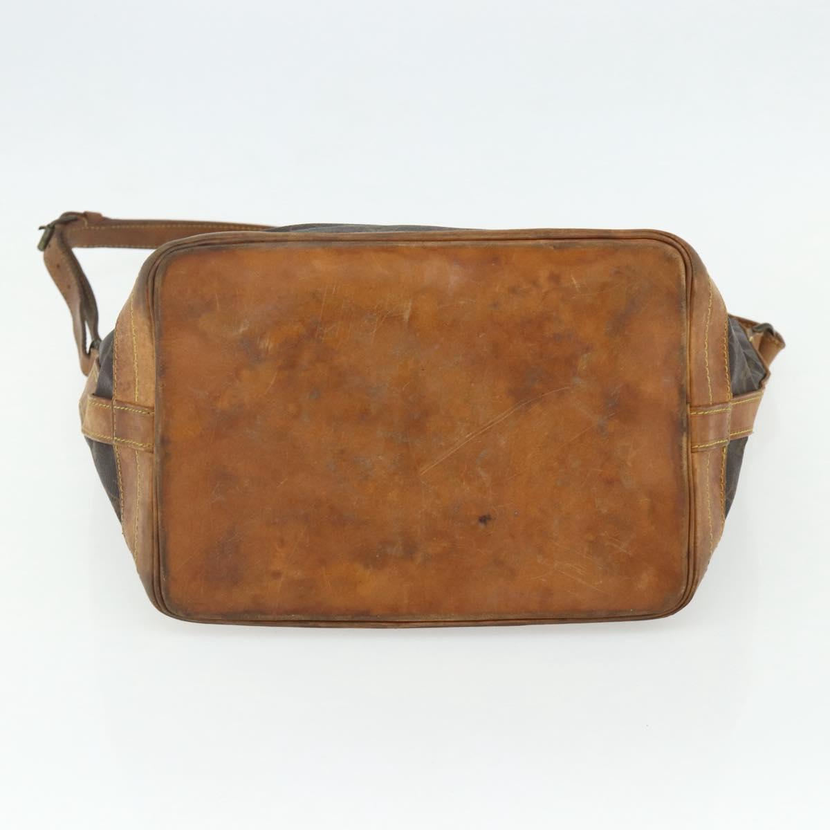 LOUIS VUITTON Monogram Noe Shoulder Bag M42224 LV Auth bs34697