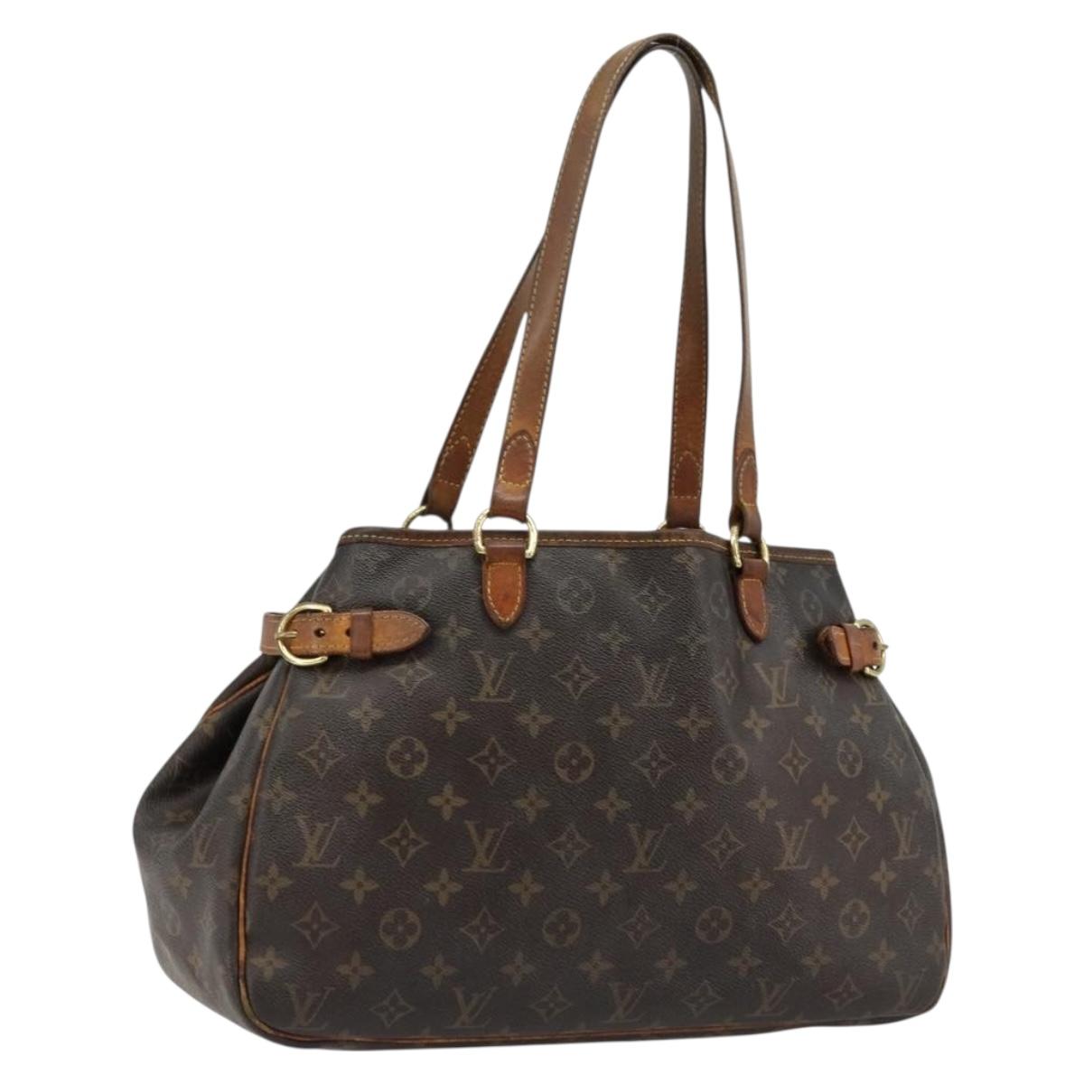 LOUIS VUITTON Monogram Batignolles Horizontal Tote Bag M51154 LV Auth bs34698