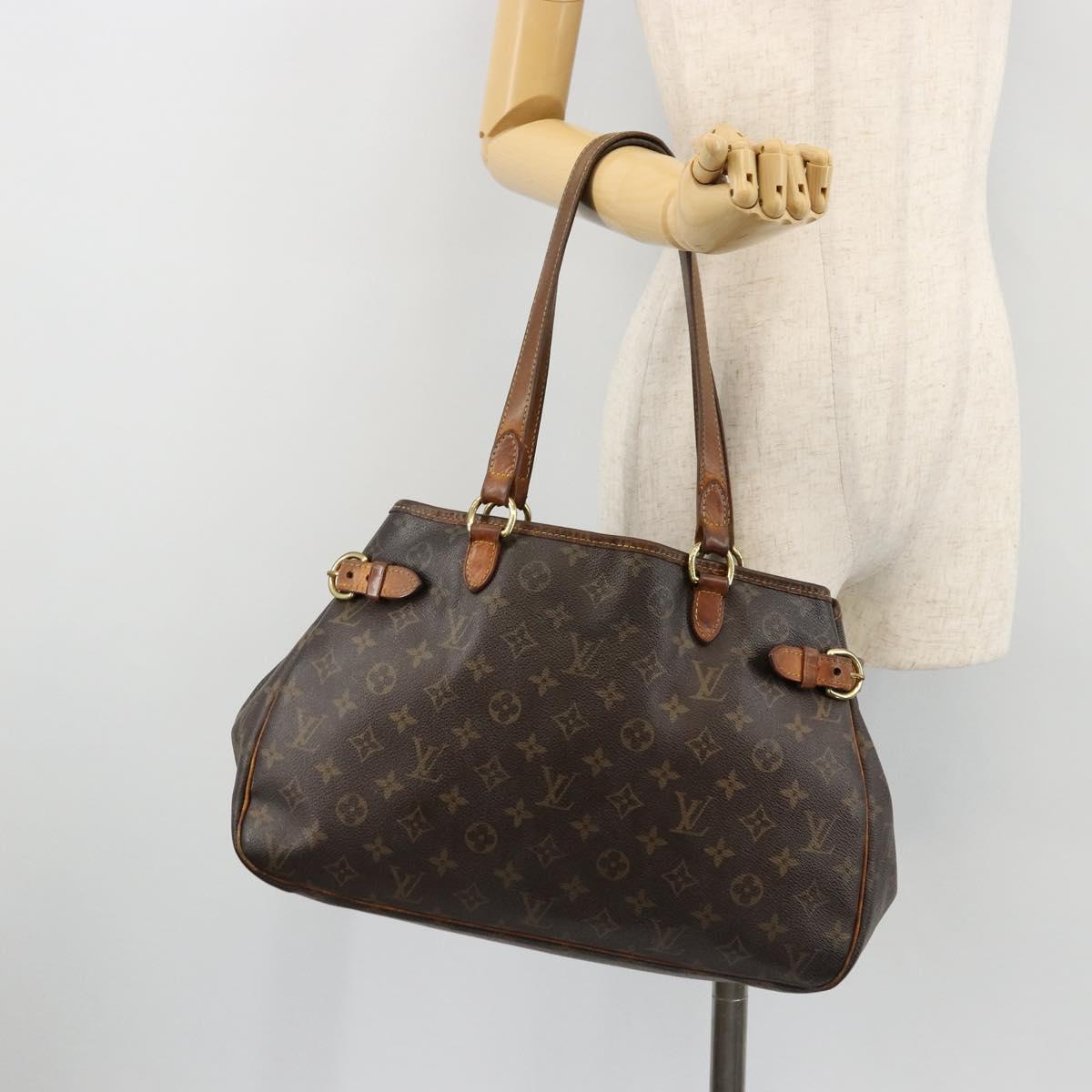 LOUIS VUITTON Monogram Batignolles Horizontal Tote Bag M51154 LV Auth bs34698