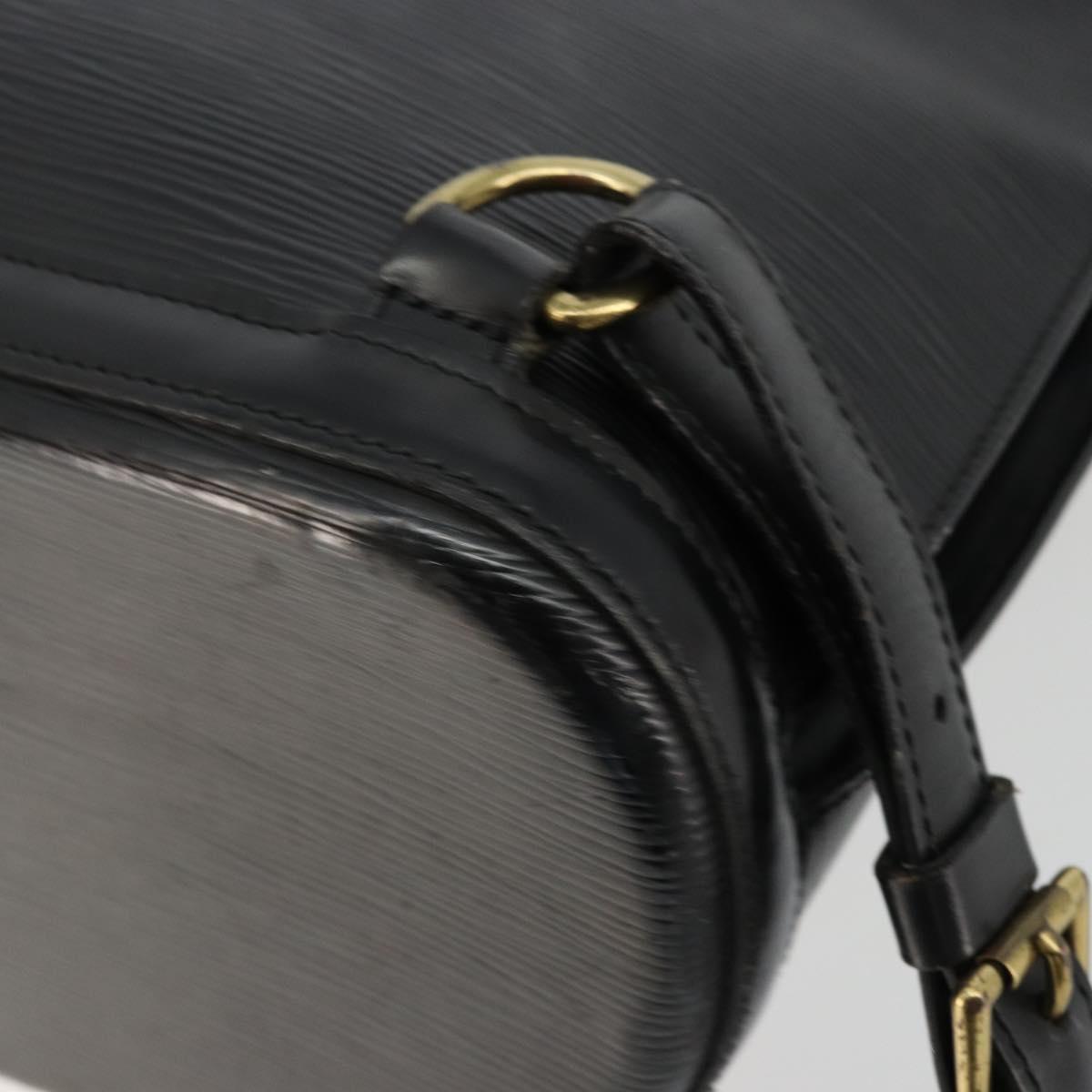 LOUIS VUITTON Epi Coblanc Shoulder Bag Black M52292 LV Auth bs34700