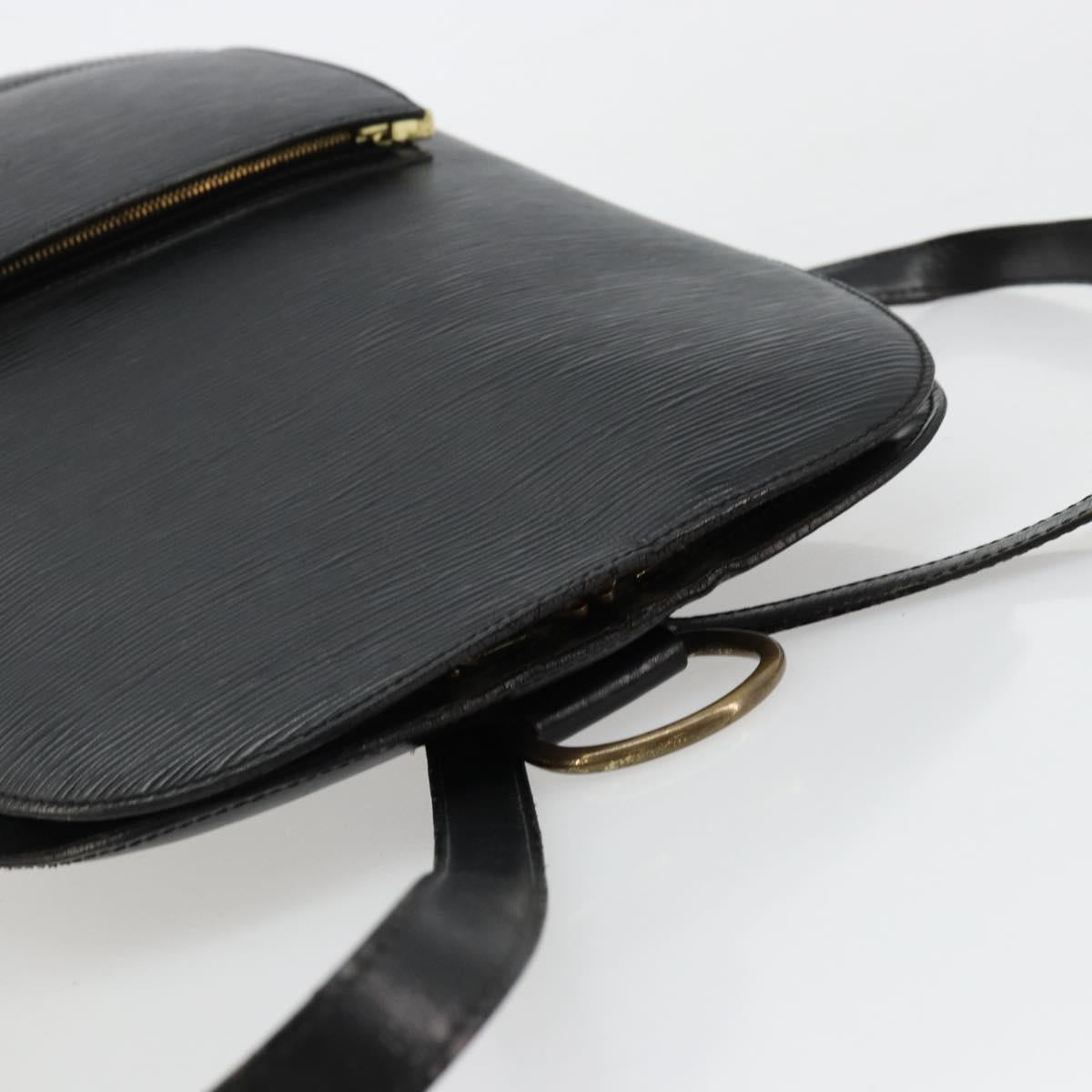 LOUIS VUITTON Epi Coblanc Shoulder Bag Black M52292 LV Auth bs34700