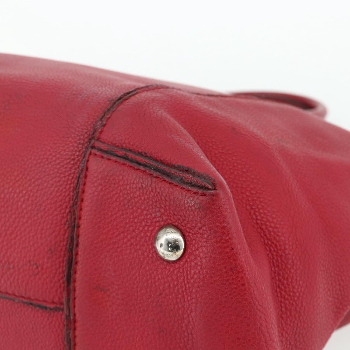 LOUIS VUITTON Lockit MM Hand Bag Leather Fran Boise M94595 LV Auth bs34701