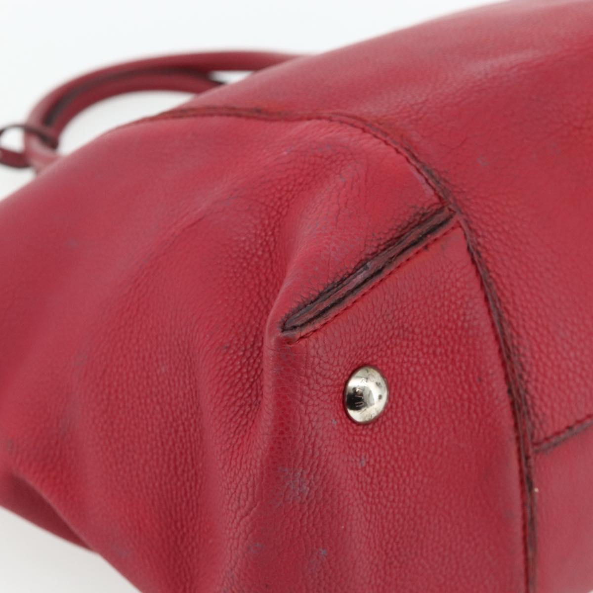 LOUIS VUITTON Lockit MM Hand Bag Leather Fran Boise M94595 LV Auth bs34701