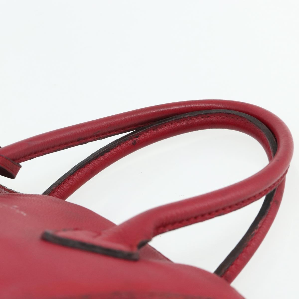 LOUIS VUITTON Lockit MM Hand Bag Leather Fran Boise M94595 LV Auth bs34701
