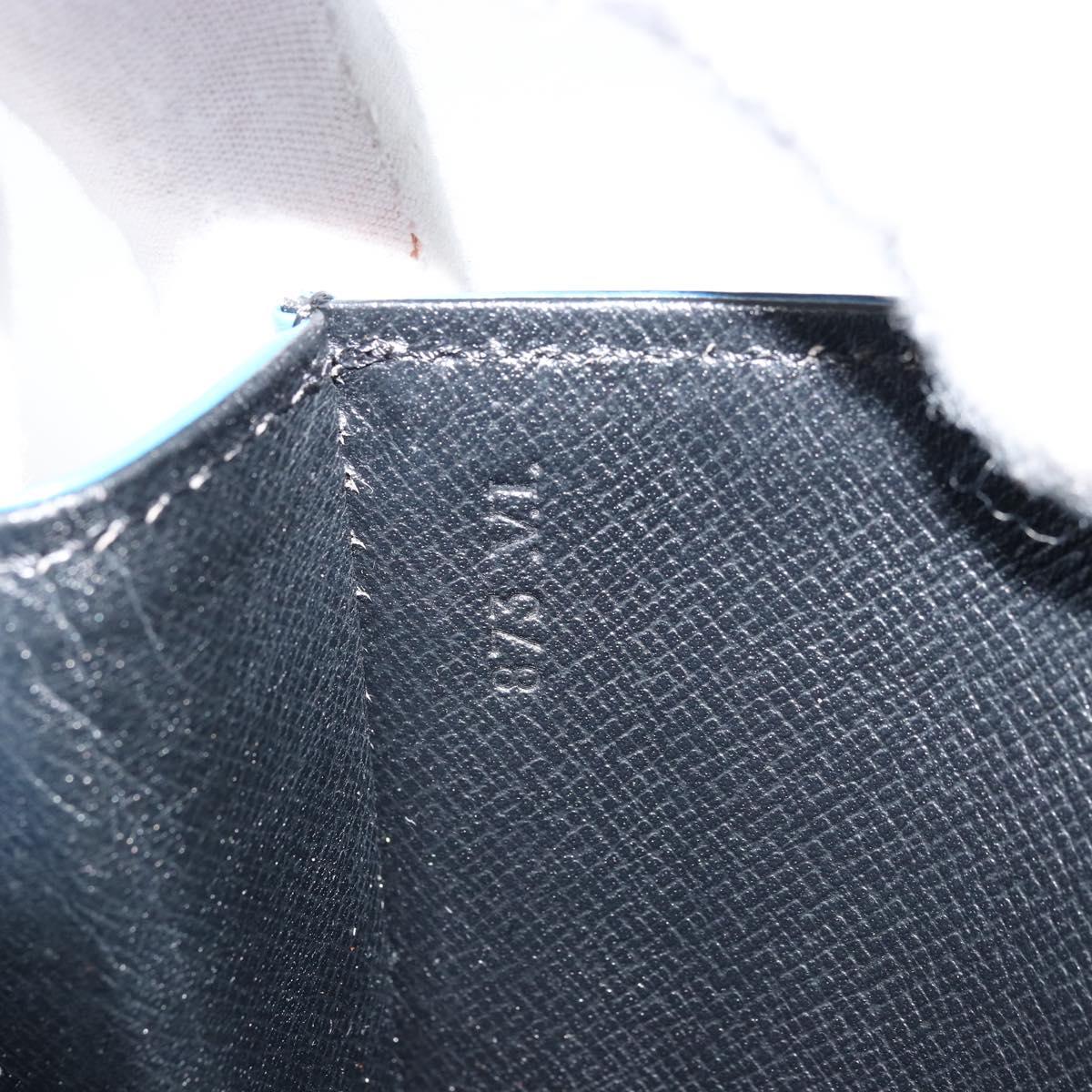 LOUIS VUITTON Epi Jena Clutch Bag Blue M52715 LV Auth bs34702