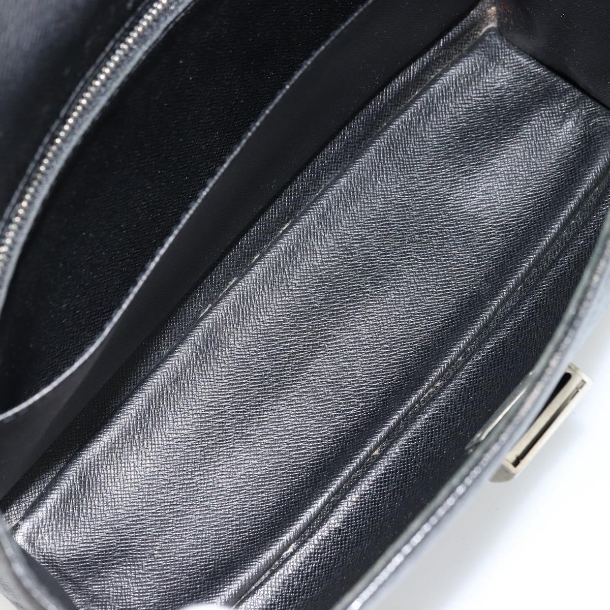 LOUIS VUITTON Taiga Selenga Clutch Bag Ardoise M30782 LV Auth bs34703