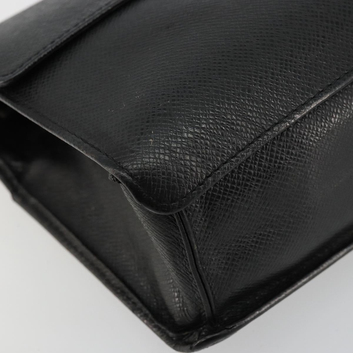 LOUIS VUITTON Taiga Selenga Clutch Bag Ardoise M30782 LV Auth bs34703