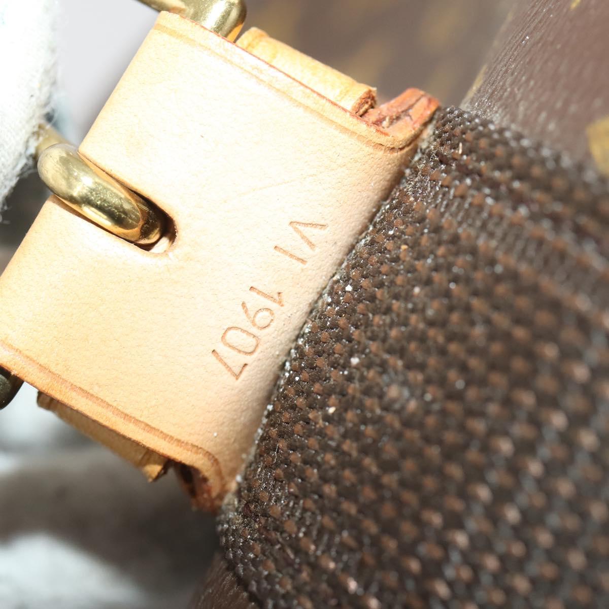 LOUIS VUITTON Monogram Satellite 60 Boston Bag M23354 LV Auth bs34704