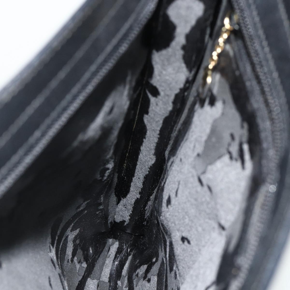 GUCCI Shoulder Bag Leather Black 001 2122 1821 Auth bs34707