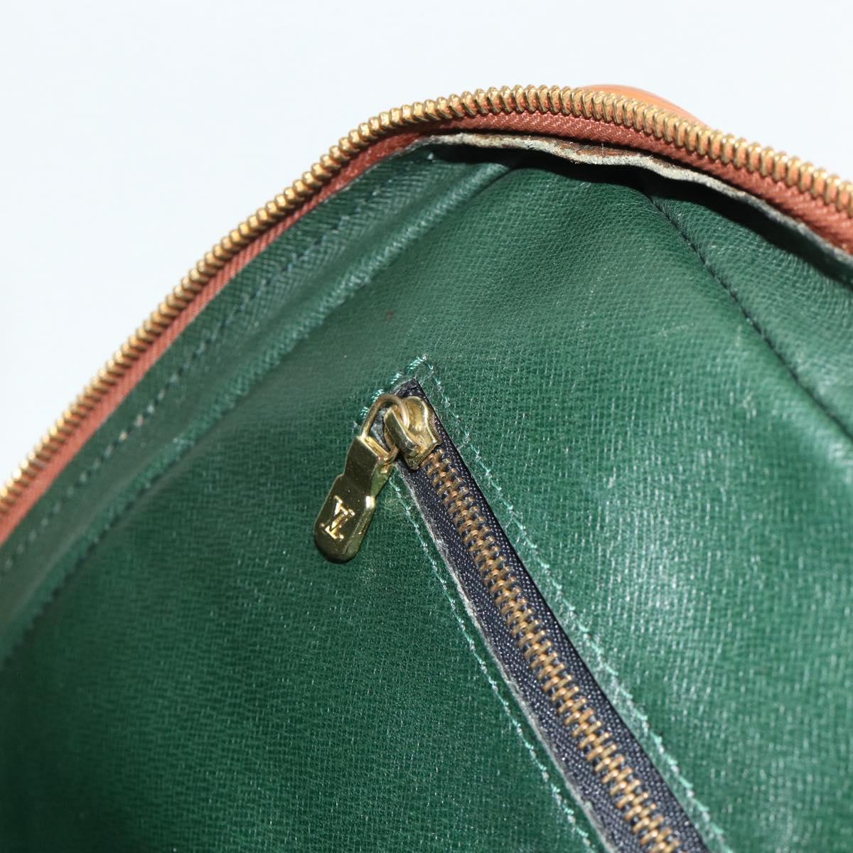LOUIS VUITTON Epi Porte Documents Voyage Bag Zipangu Gold M54478 LV Auth bs34716