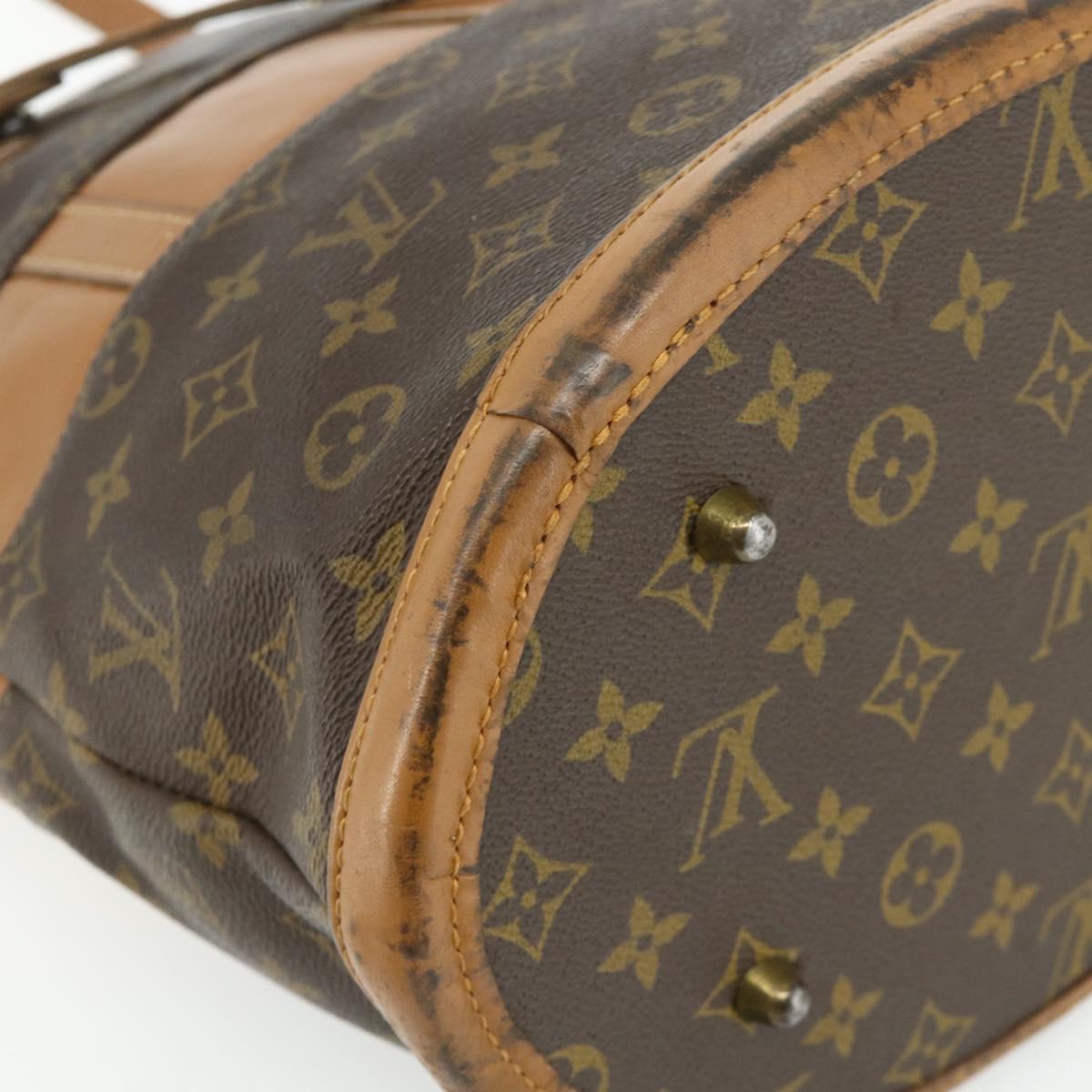 LOUIS VUITTON Monogram Bucket GM Shoulder Bag USA limited T42236 LV Auth bs34717