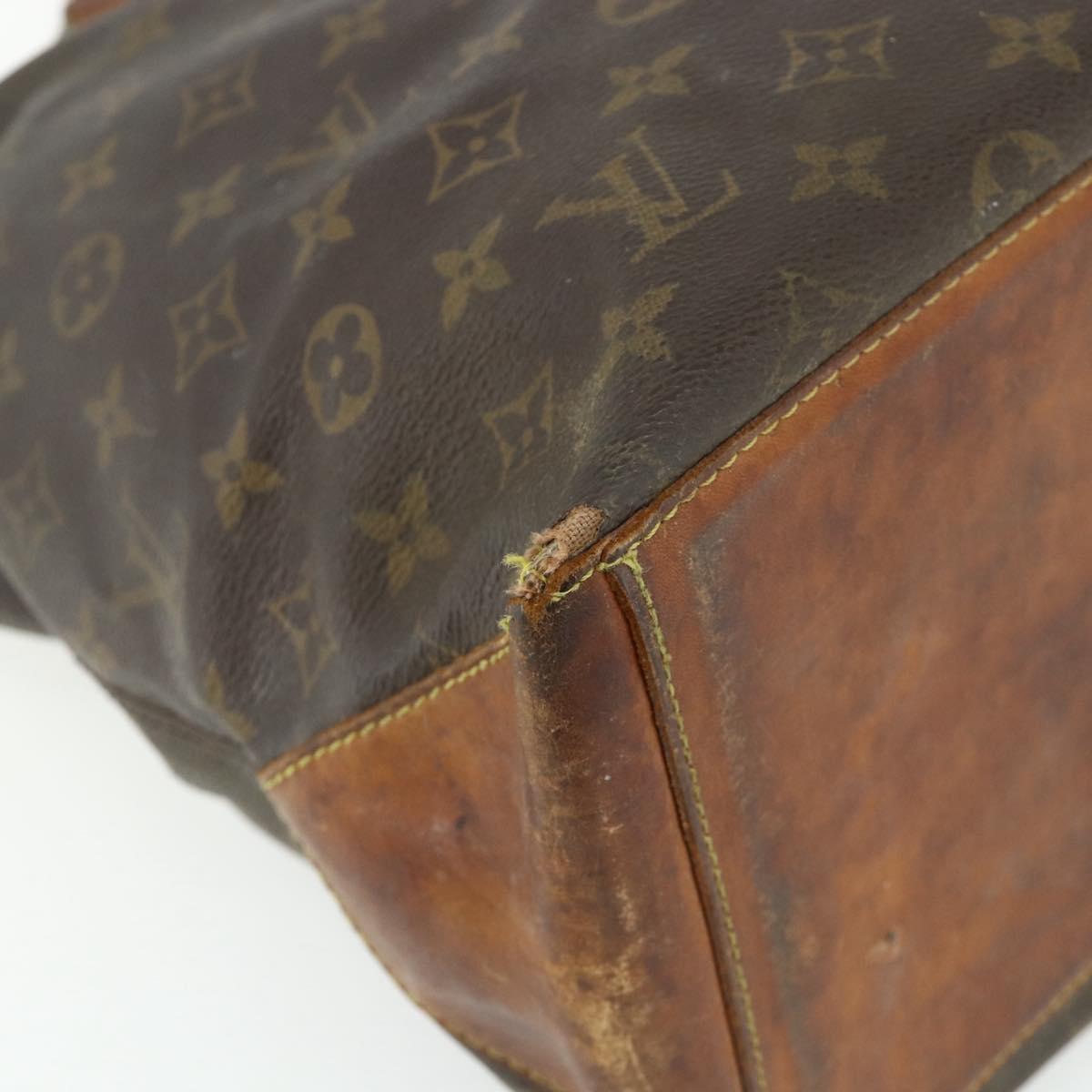 LOUIS VUITTON Monogram Cabas Mezzo Tote Bag M51151 LV Auth bs34720