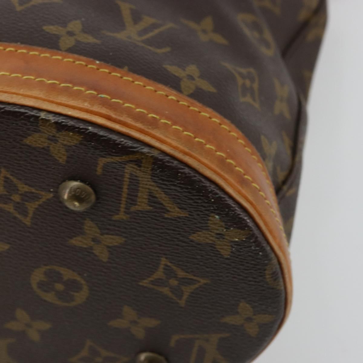 LOUIS VUITTON Monogram Bucket PM Shoulder Bag M42238 LV Auth bs34721