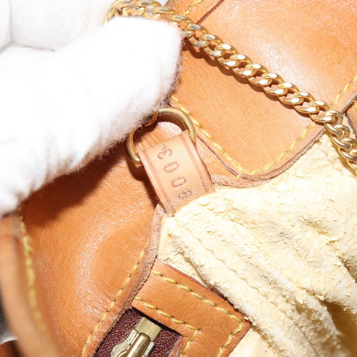 LOUIS VUITTON Monogram Bucket PM Shoulder Bag M42238 LV Auth bs34721