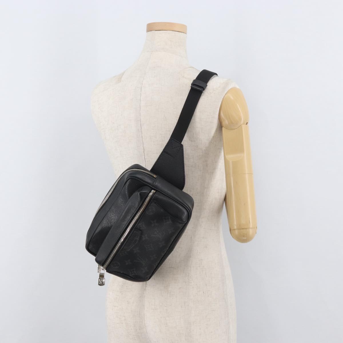 LOUIS VUITTON Tiger Llama Monogram Rclipse Bum Bag Outdoor M30245 Auth bs34734