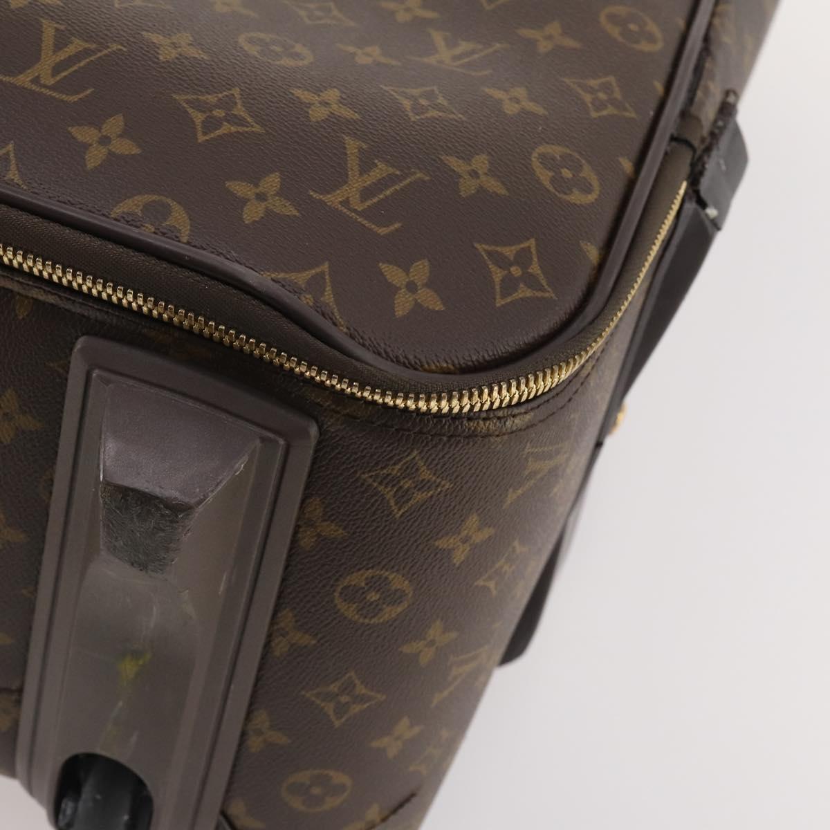 LOUIS VUITTON Monogram Pegas 65 Suitcase M23295 LV Auth bs34739