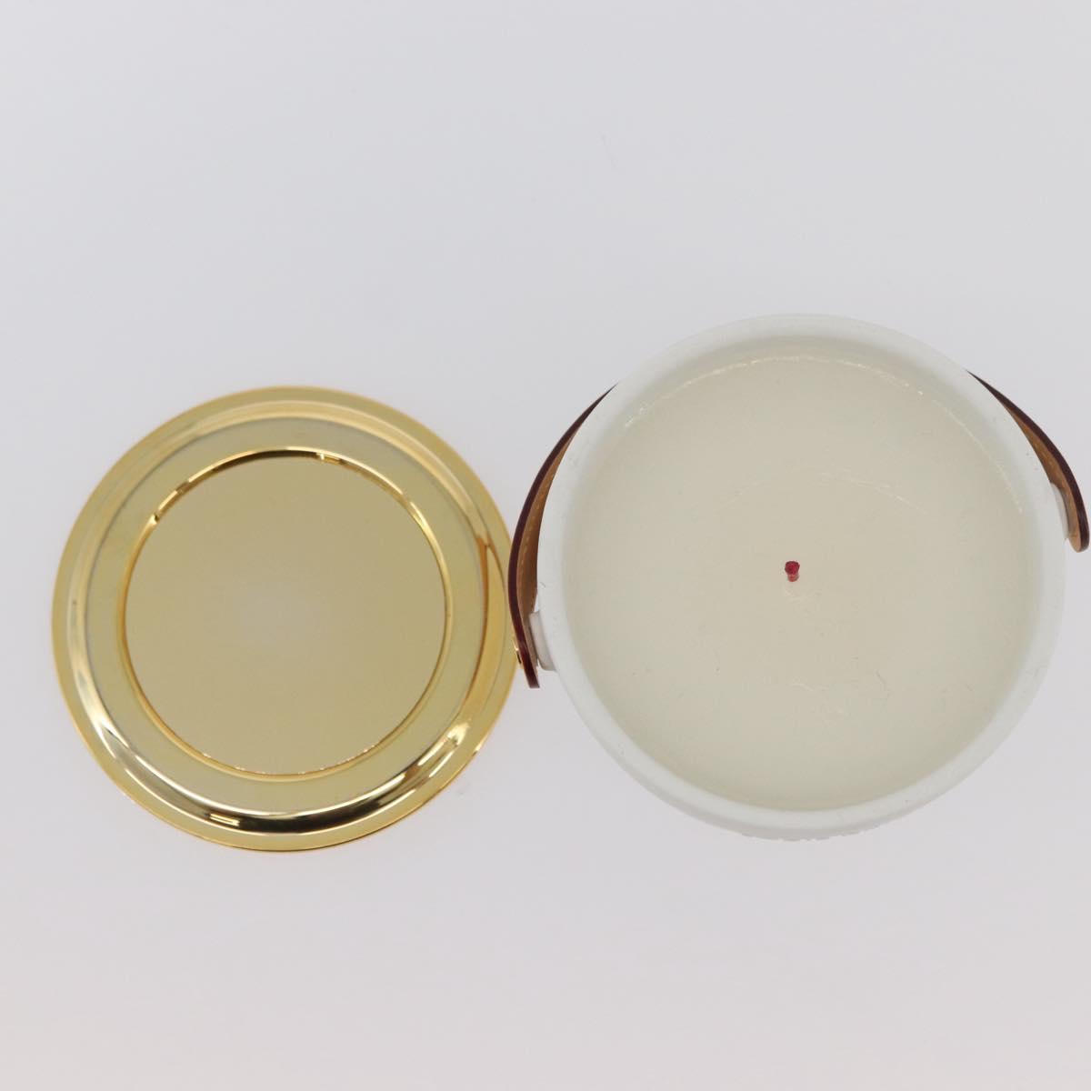LOUIS VUITTON L'AIR DU JARDIN Aroma Candle Pottery White LV Auth bs34762A