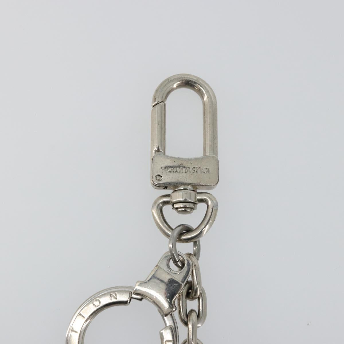 LOUIS VUITTON Porte Clesprinted initials LV Key Holder metal M01192 Auth bs34764