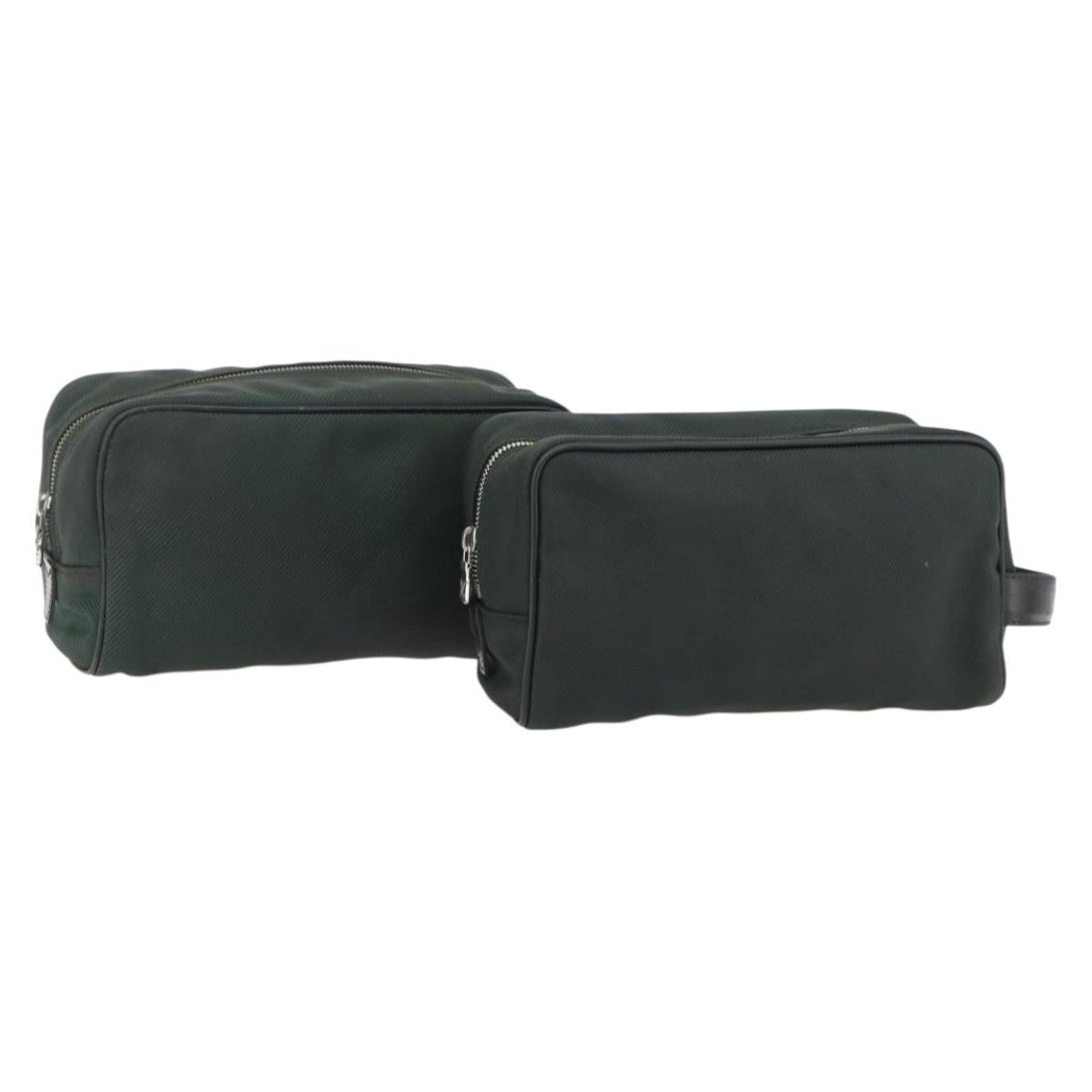 LOUIS VUITTON Taiga Parana Clutch Bag 2 Set Ardoise M30752 LV Auth bs34771