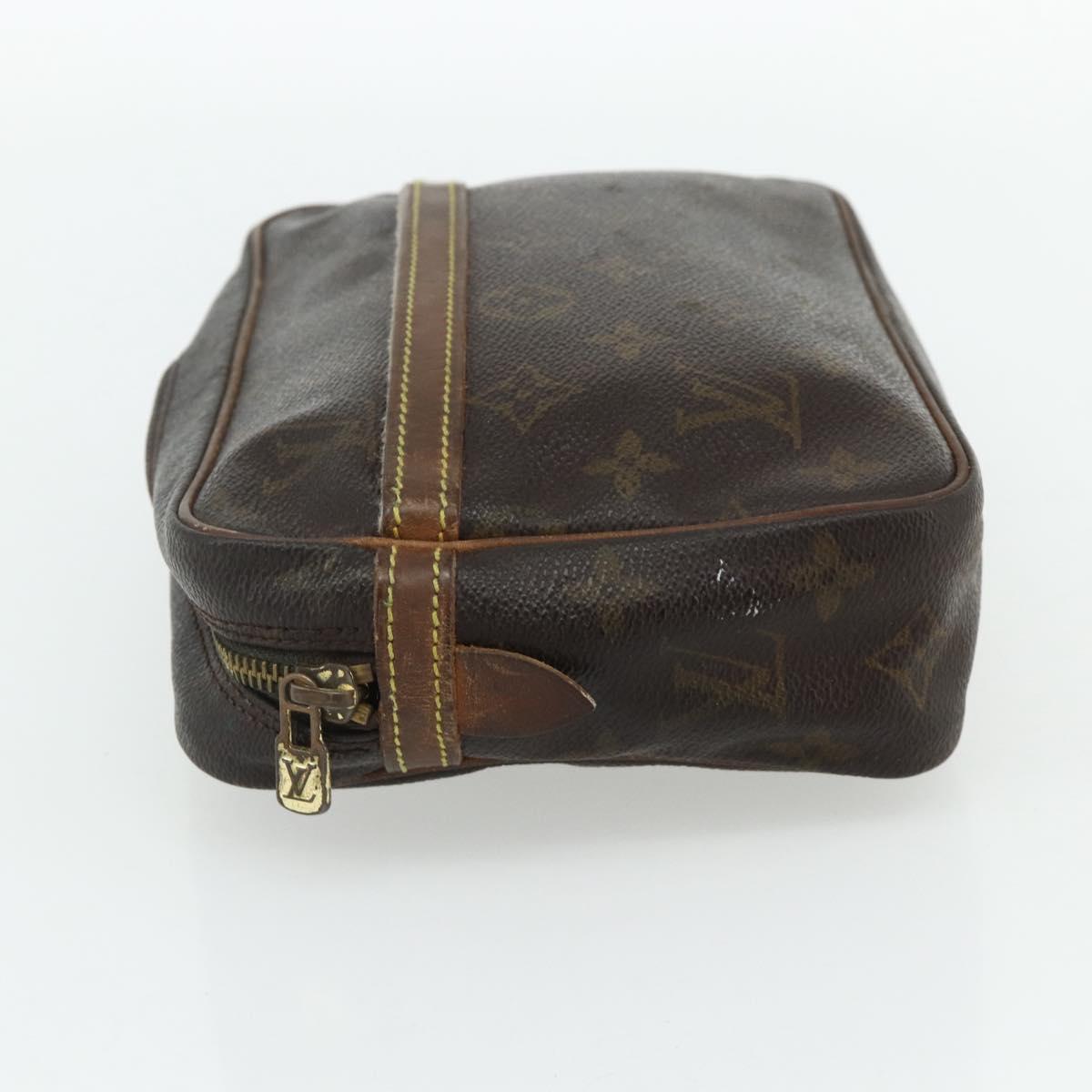 LOUIS VUITTON Monogram Clutch Bag 2 Set LV Auth bs34774