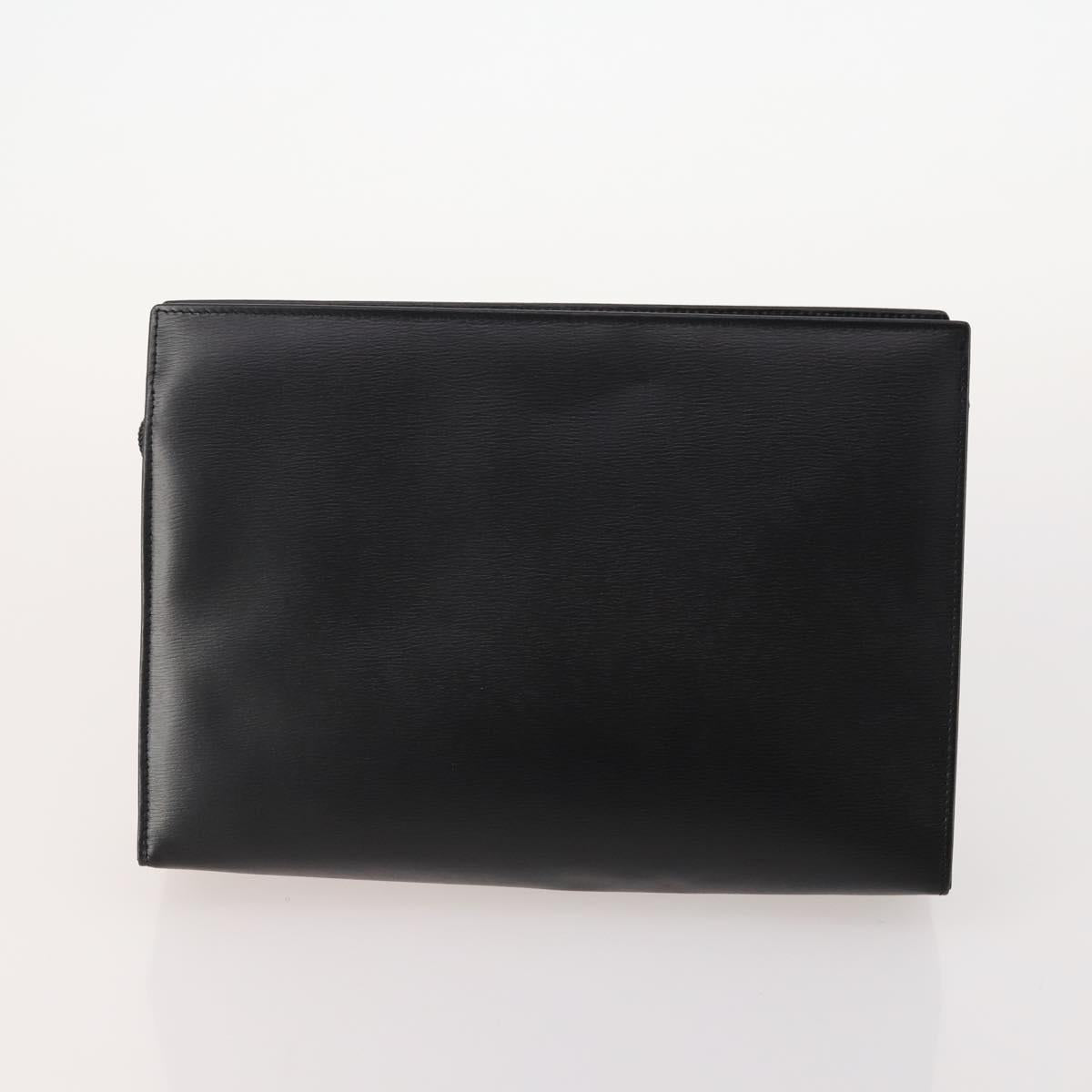 GIVENCHY Shoulder Bag Leather 2 Set Black Auth bs34777