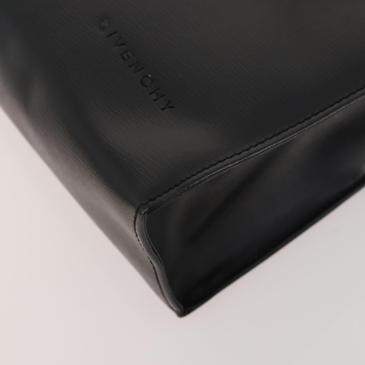 GIVENCHY Shoulder Bag Leather 2 Set Black Auth bs34777