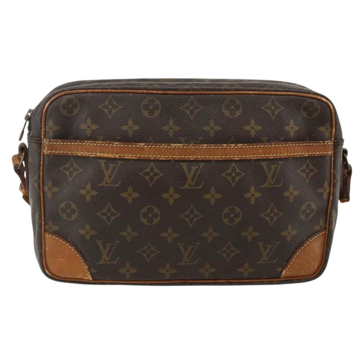 LOUIS VUITTON Monogram Trocadero 27 Shoulder Bag M51274 LV Auth bs34781