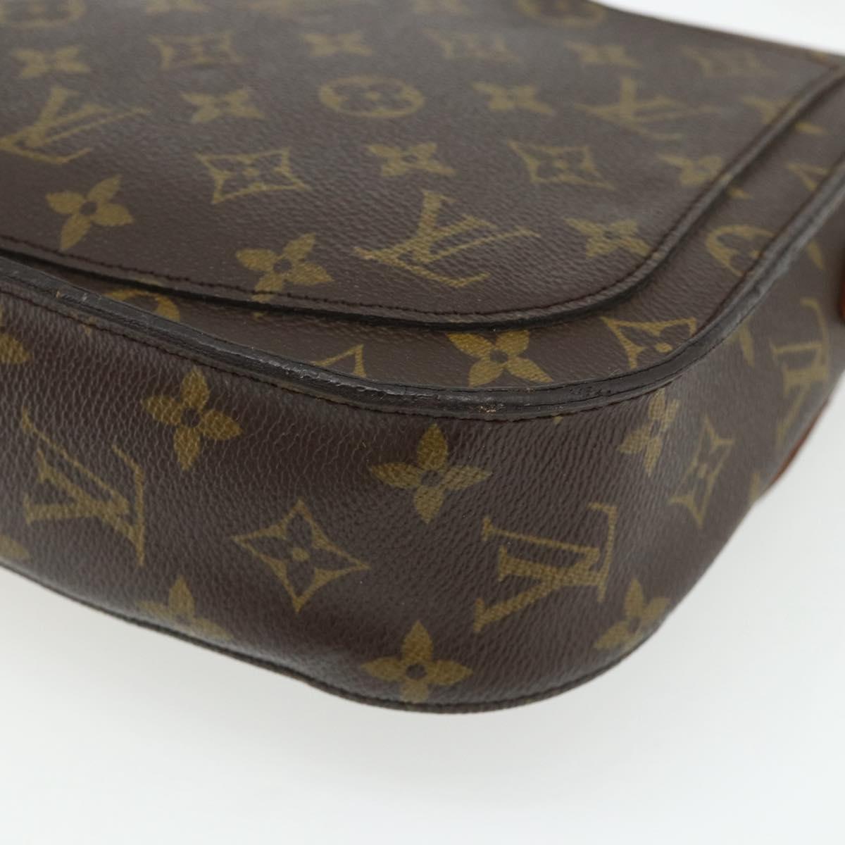 LOUIS VUITTON Monogram Saint Cloud GM Shoulder Bag M51242 LV Auth bs34782