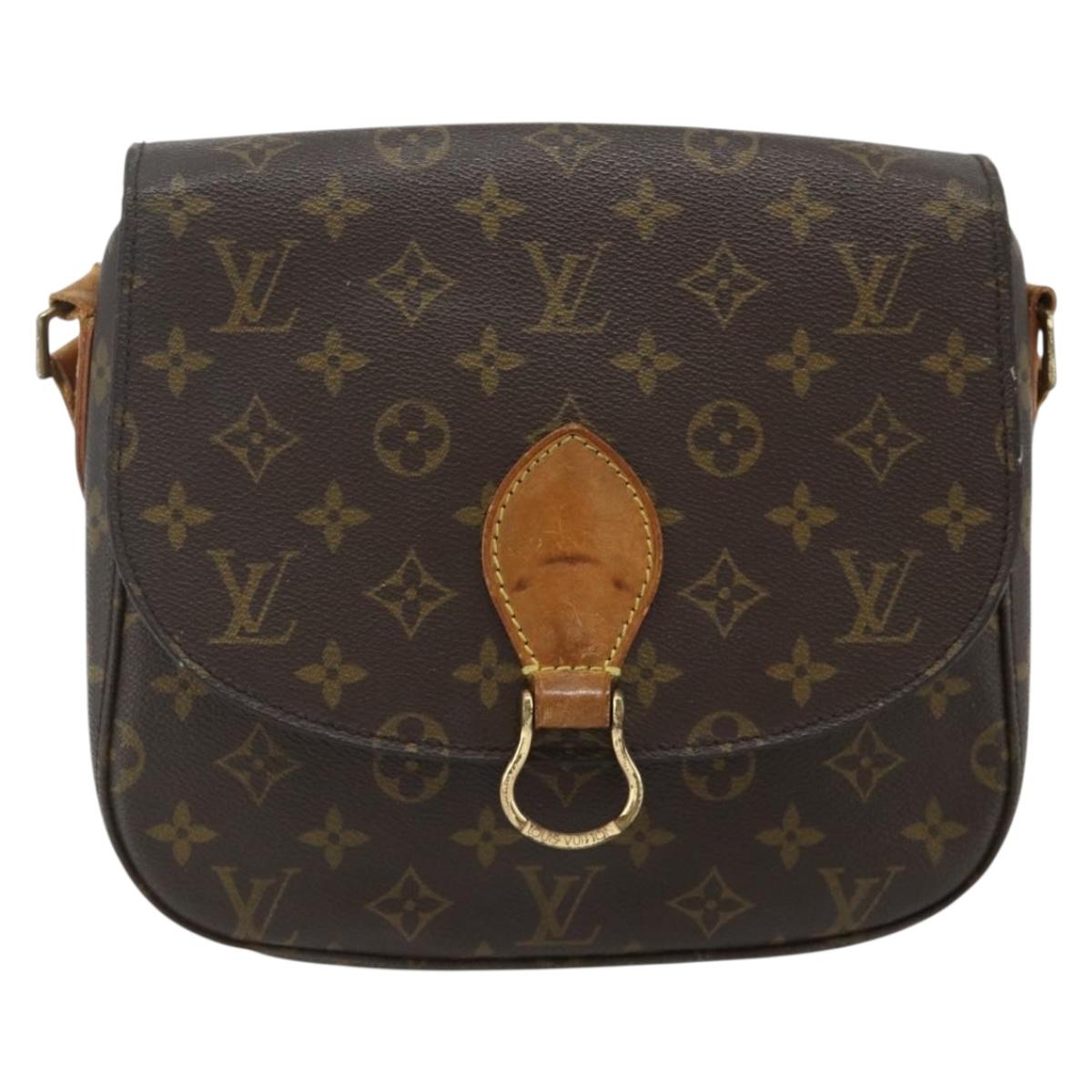 LOUIS VUITTON Monogram Saint Cloud GM Shoulder Bag M51242 LV Auth bs34782