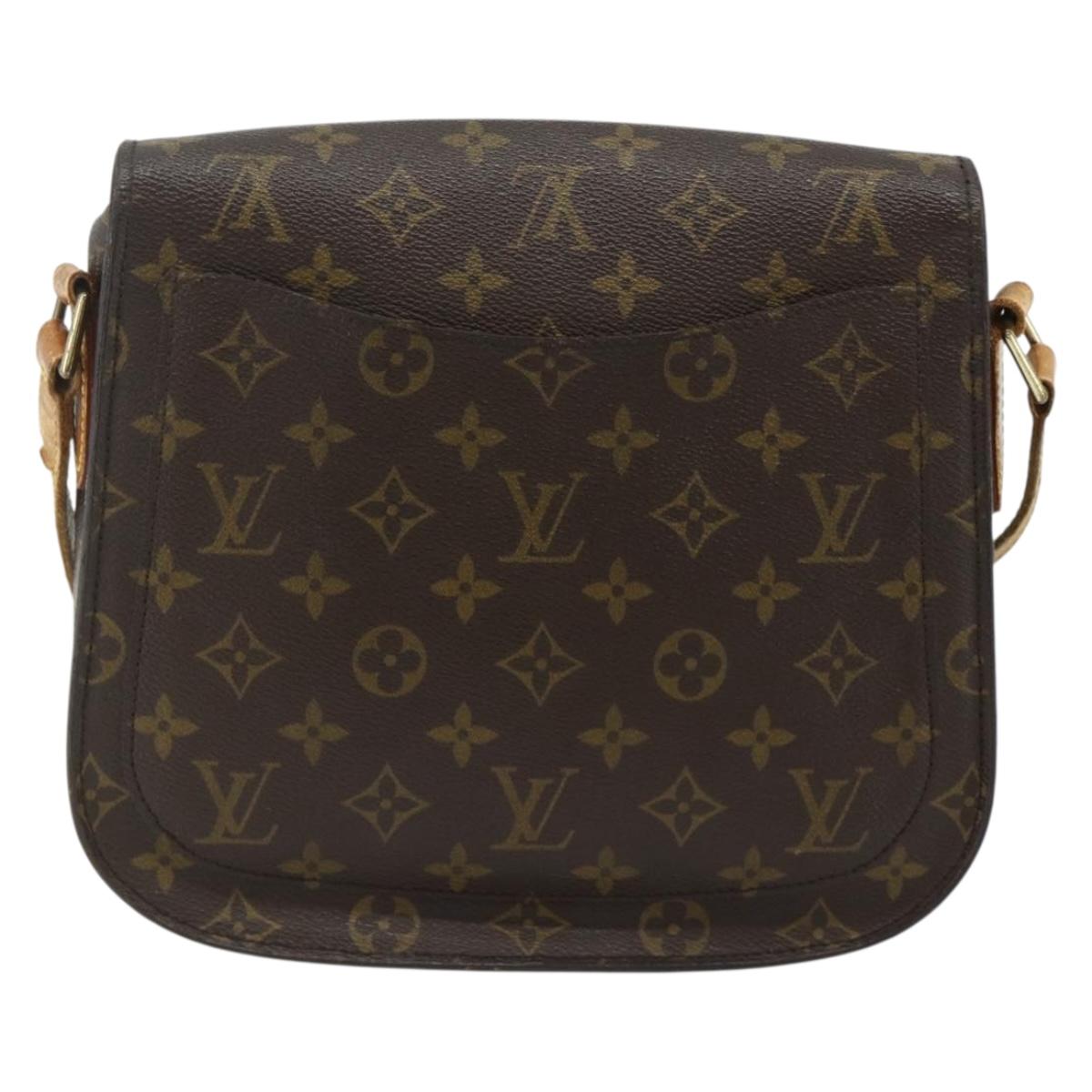 LOUIS VUITTON Monogram Saint Cloud GM Shoulder Bag M51242 LV Auth bs34782