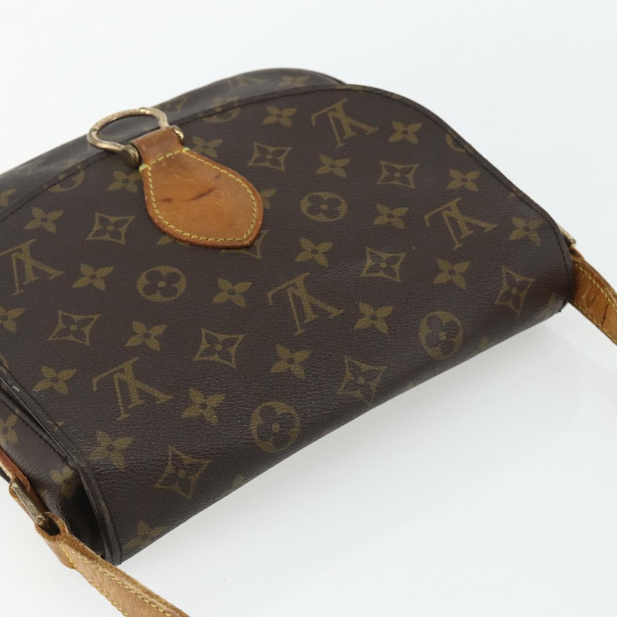 LOUIS VUITTON Monogram Saint Cloud GM Shoulder Bag M51242 LV Auth bs34782