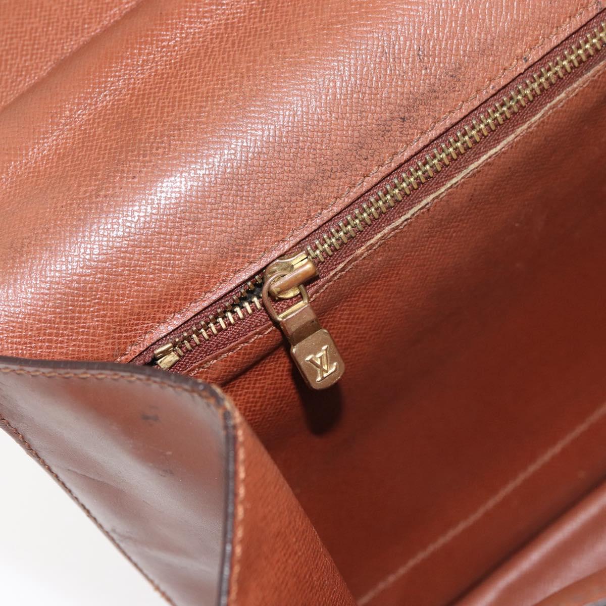 LOUIS VUITTON Monogram Monceau 28 Hand Bag M51185 LV Auth bs34783