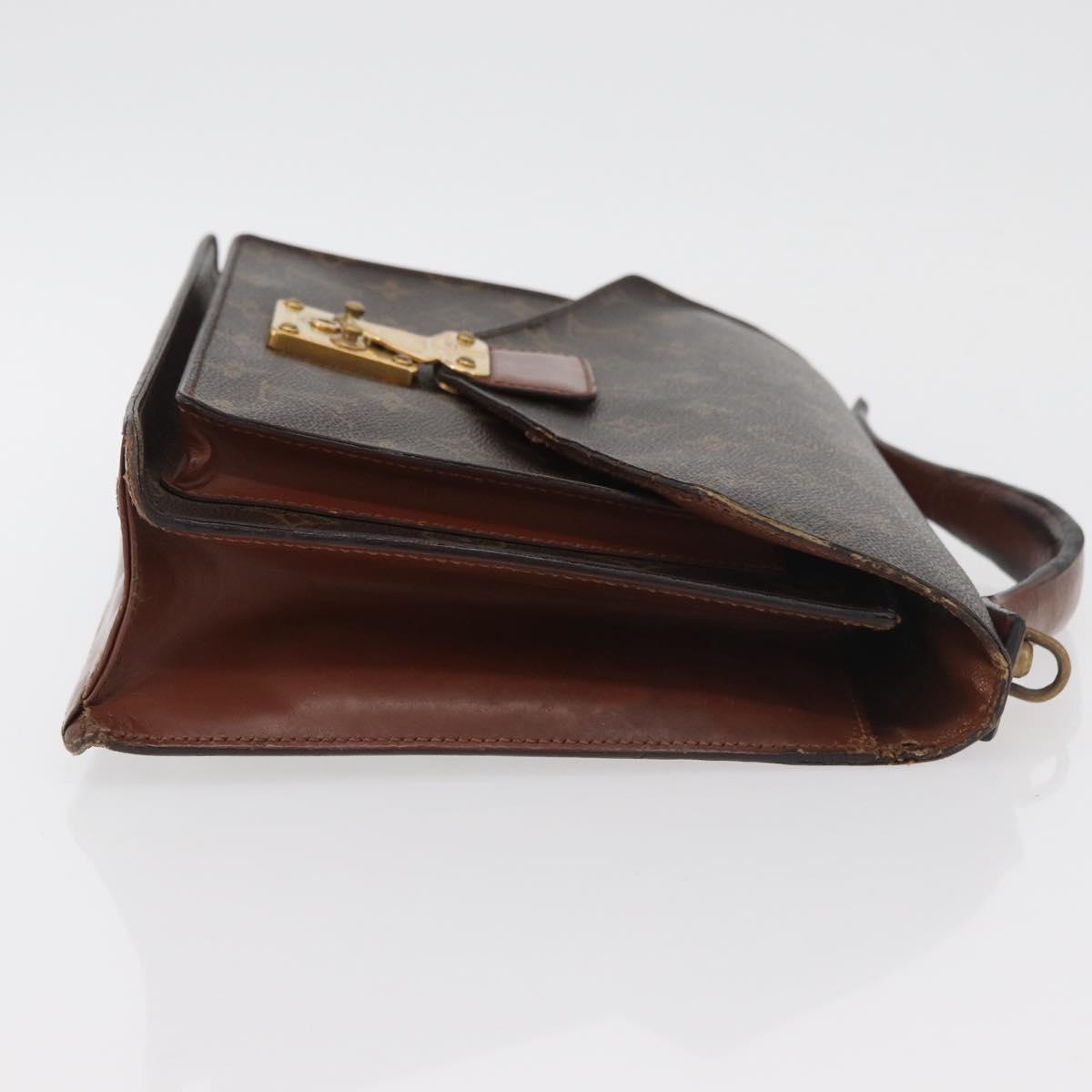 LOUIS VUITTON Monogram Monceau 28 Hand Bag M51185 LV Auth bs34783