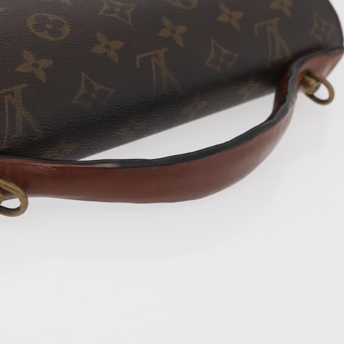 LOUIS VUITTON Monogram Monceau 28 Hand Bag M51185 LV Auth bs34783