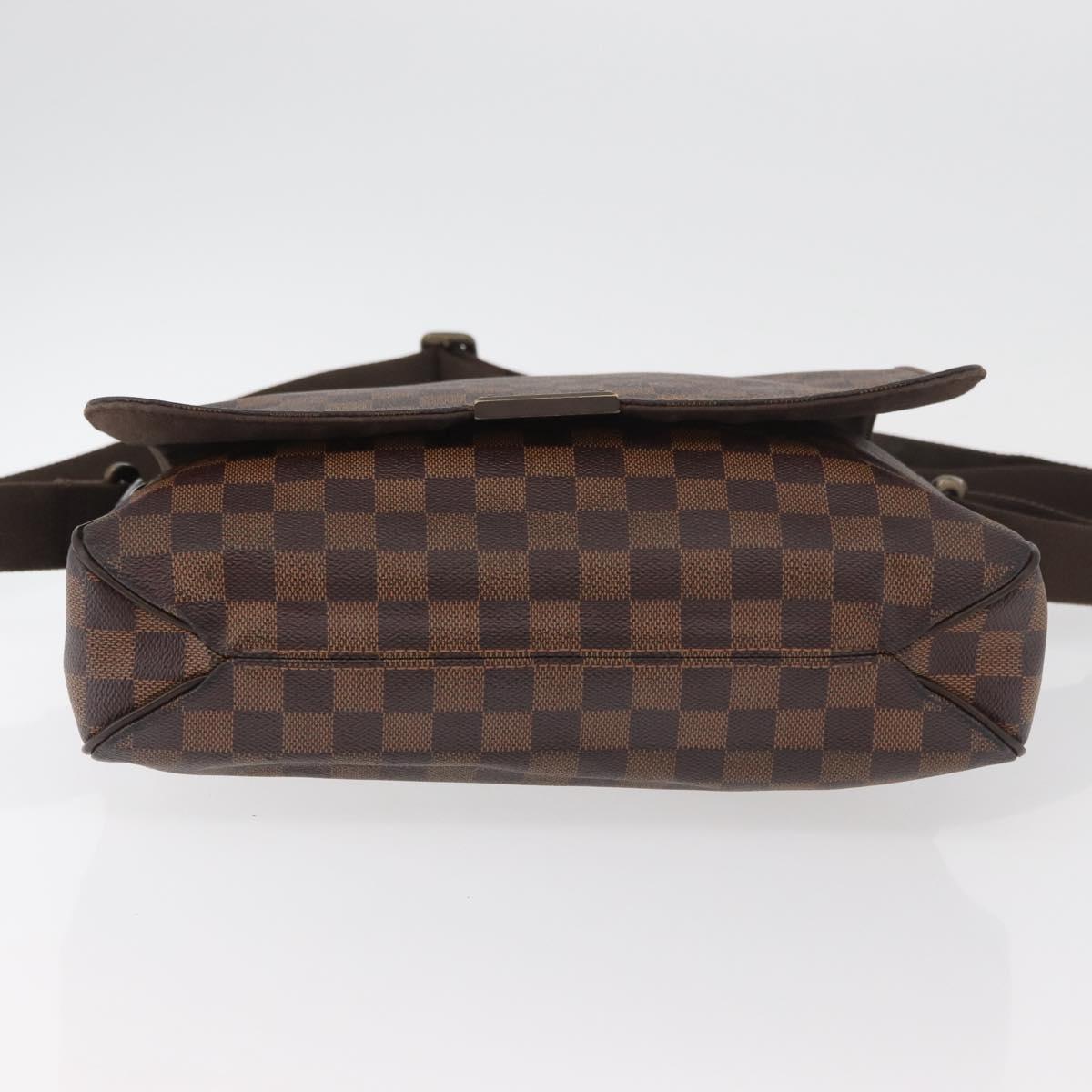 LOUIS VUITTON Damier Ebene District MM Shoulder Bag N41212 LV Auth bs34791