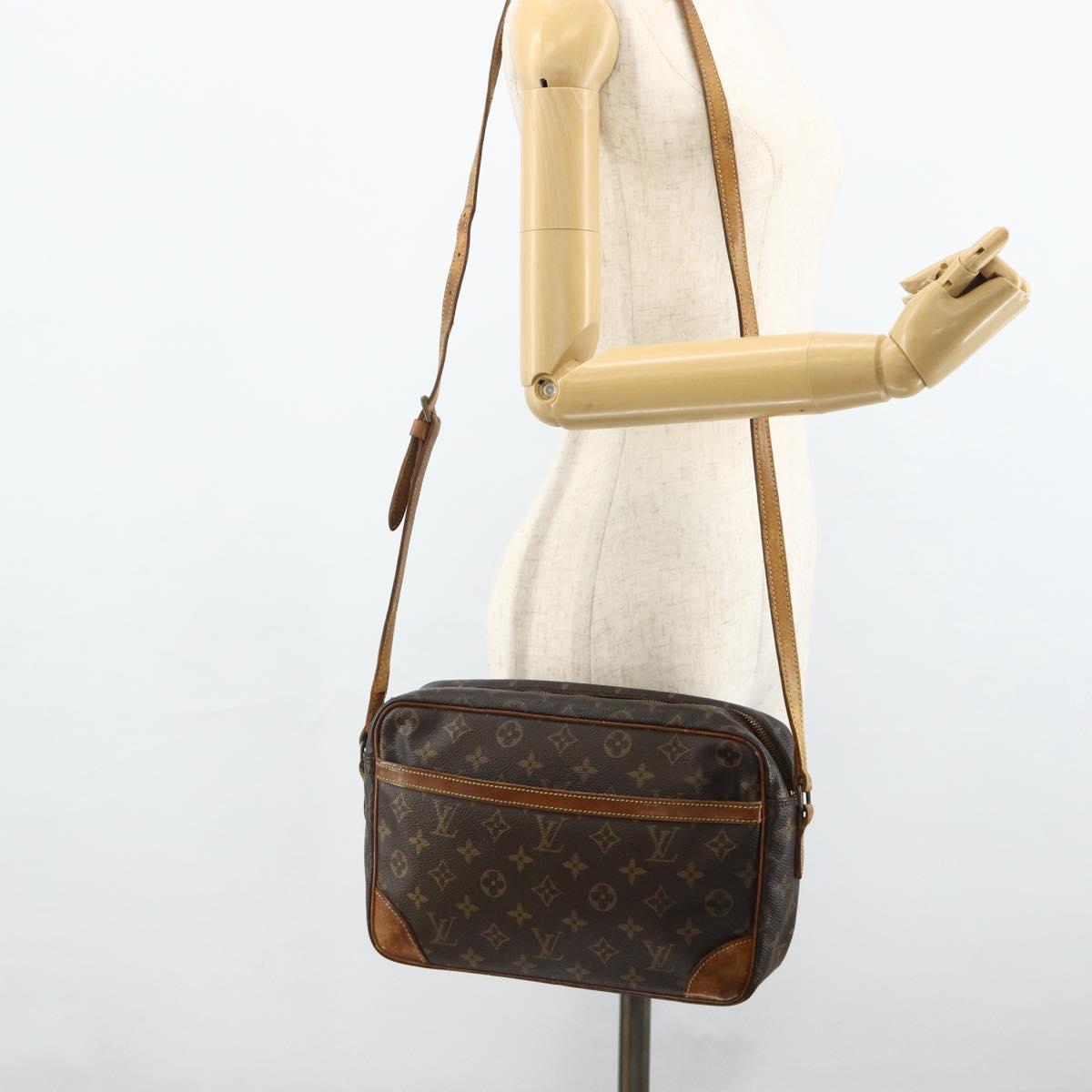 LOUIS VUITTON Monogram Trocadero 27 Shoulder Bag M51274 LV Auth bs34825