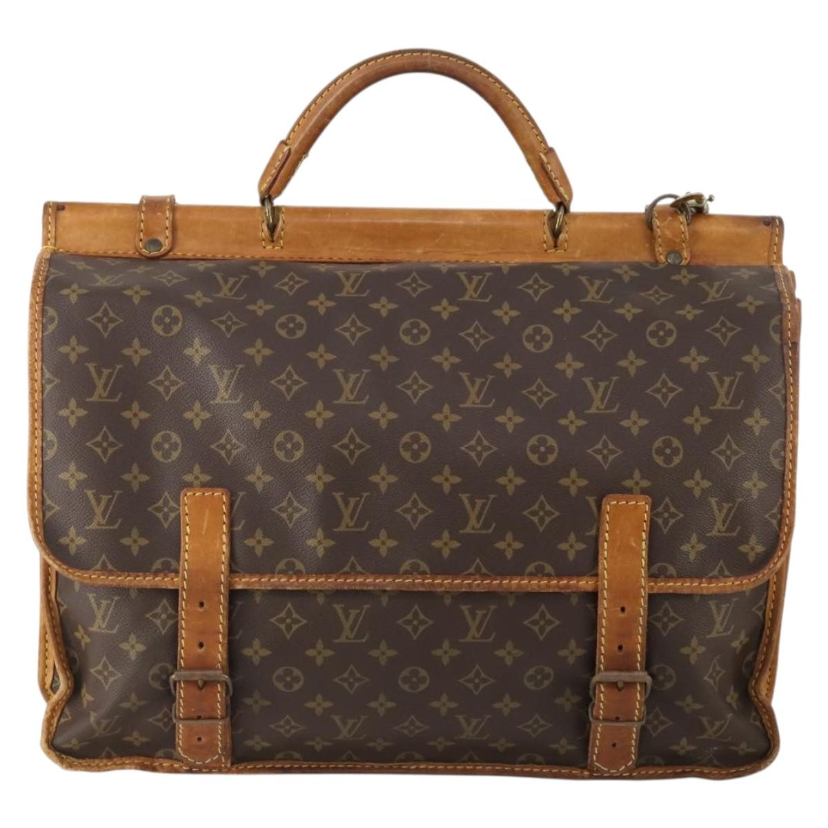 LOUIS VUITTON Monogram Sac Kleber Boston Bag M58122 LV Auth bs34828