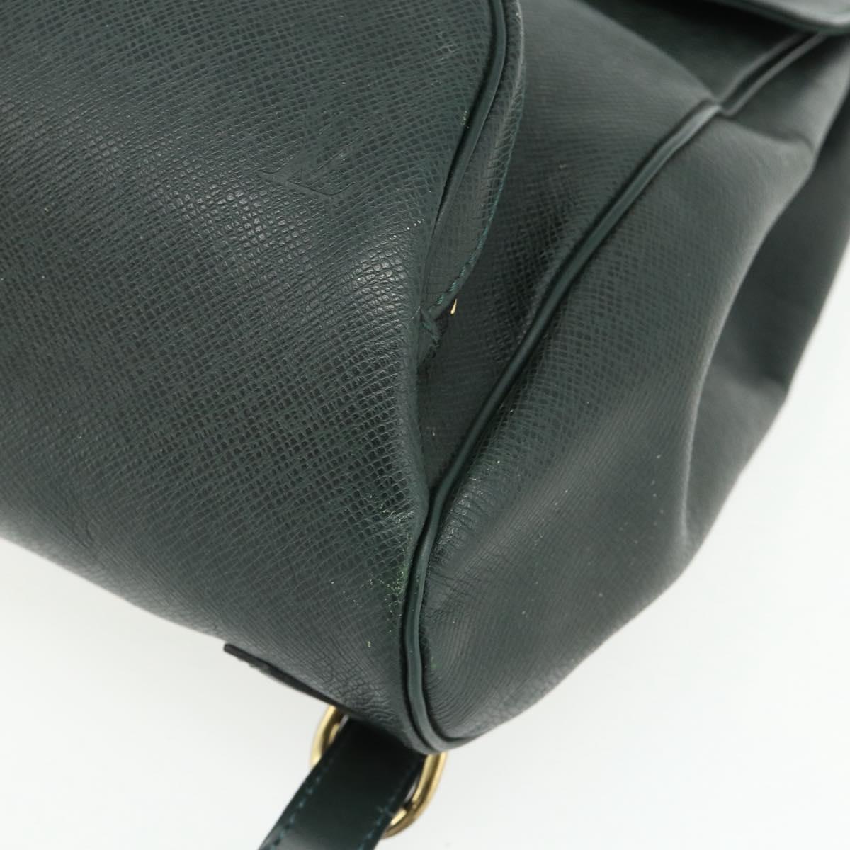 LOUIS VUITTON Taiga Cashier Backpack Epicea M30174 LV Auth bs34830